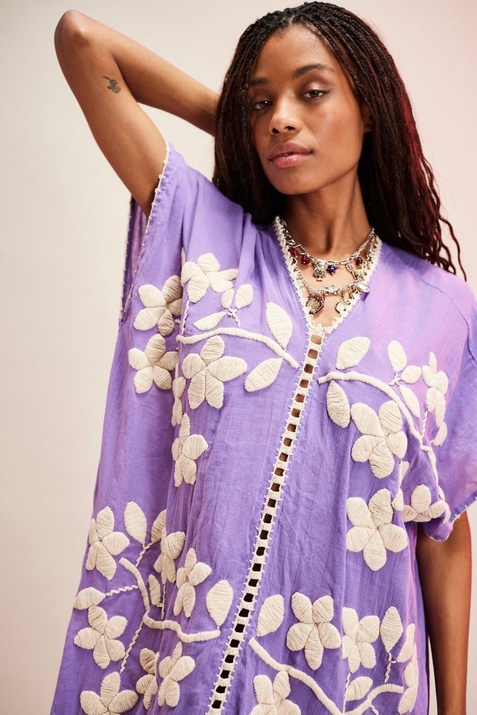 IBIZA EMBROIDERED KAFTAN - MOMO STUDIO BERLIN - Berlin Concept Store - sustainable & ethical fashion