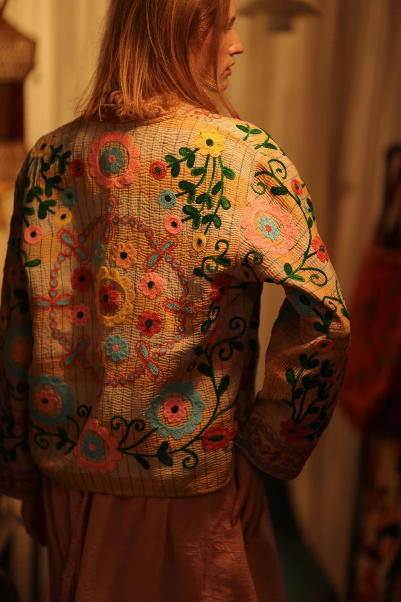 JACKET INGRID LILIAM EMBROIDERED - MOMO STUDIO BERLIN - Berlin Concept Store - sustainable & ethical fashion