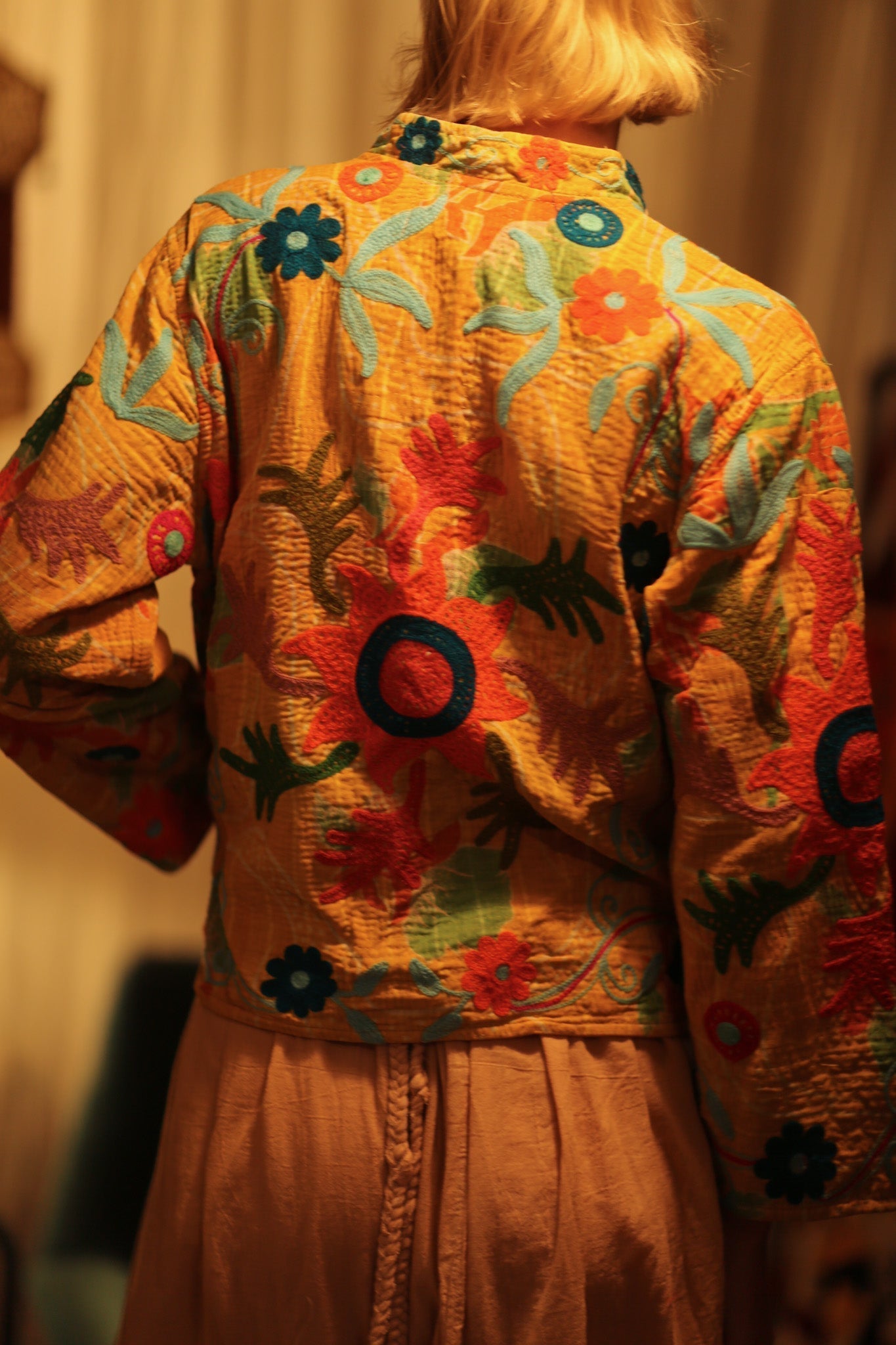 JACKET INGRID MICA EMBROIDERED - MOMO STUDIO BERLIN - Berlin Concept Store - sustainable & ethical fashion
