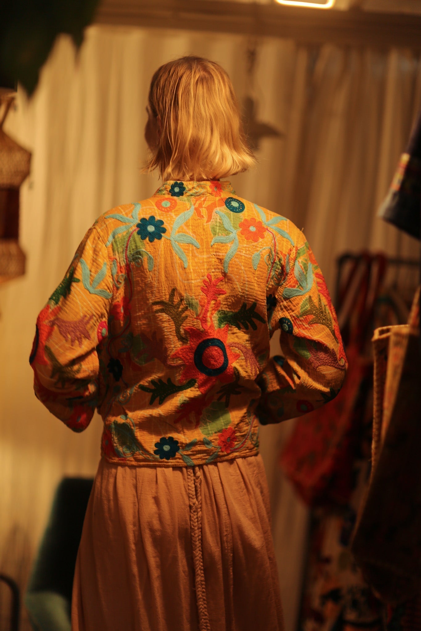 JACKET INGRID MICA EMBROIDERED - MOMO STUDIO BERLIN - Berlin Concept Store - sustainable & ethical fashion