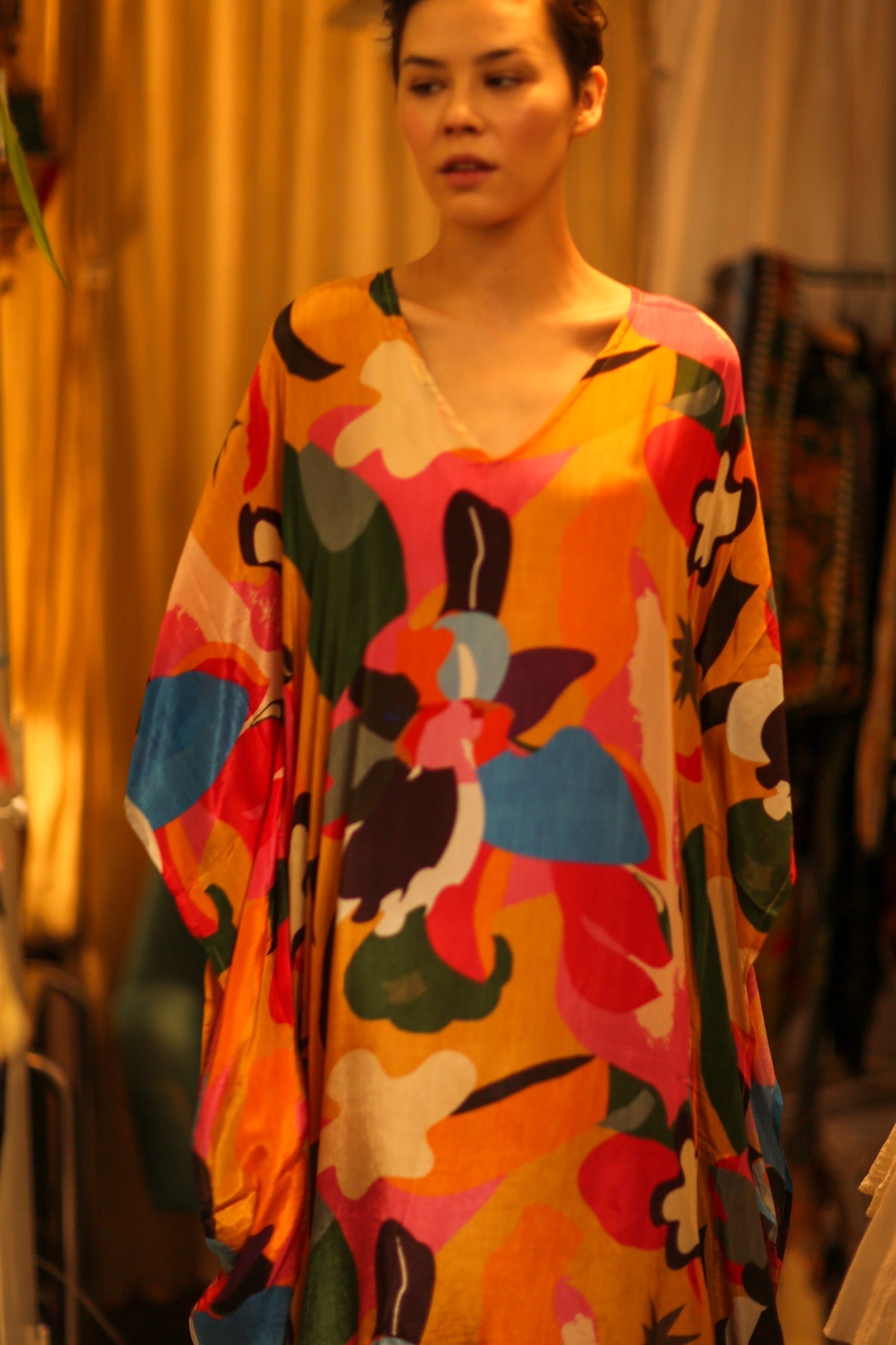 KAFTAN DRESS WERUSHKA - MOMO STUDIO BERLIN - Berlin Concept Store - sustainable & ethical fashion