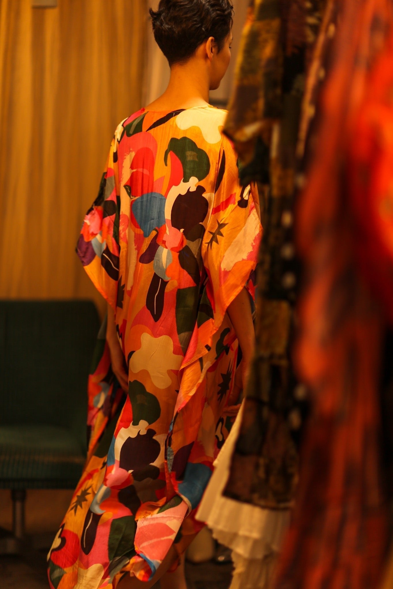KAFTAN DRESS WERUSHKA - MOMO STUDIO BERLIN - Berlin Concept Store - sustainable & ethical fashion