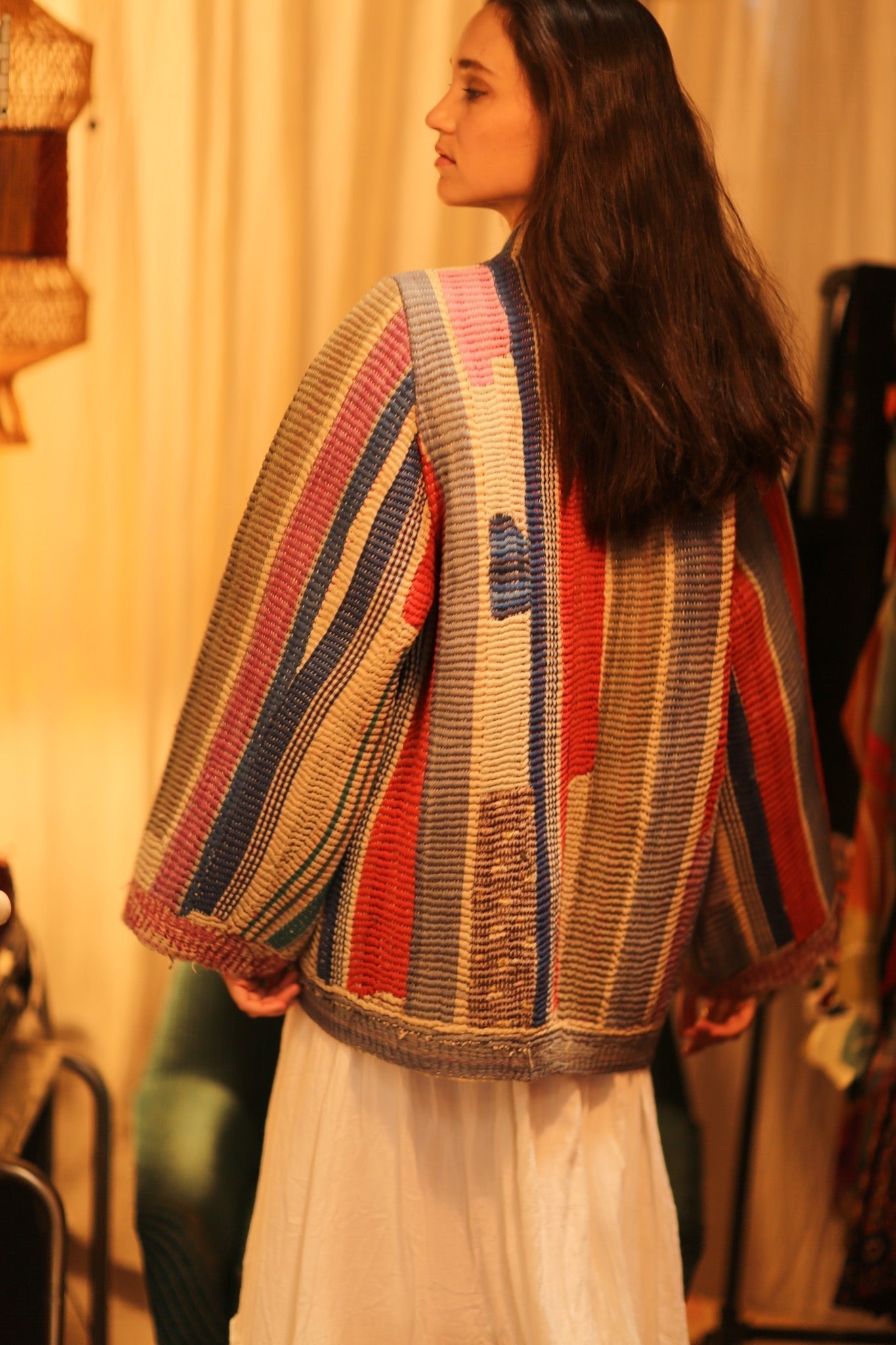 KANTHA ARTIST KIMONO LANA - MOMO STUDIO BERLIN - Berlin Concept Store - sustainable & ethical fashion