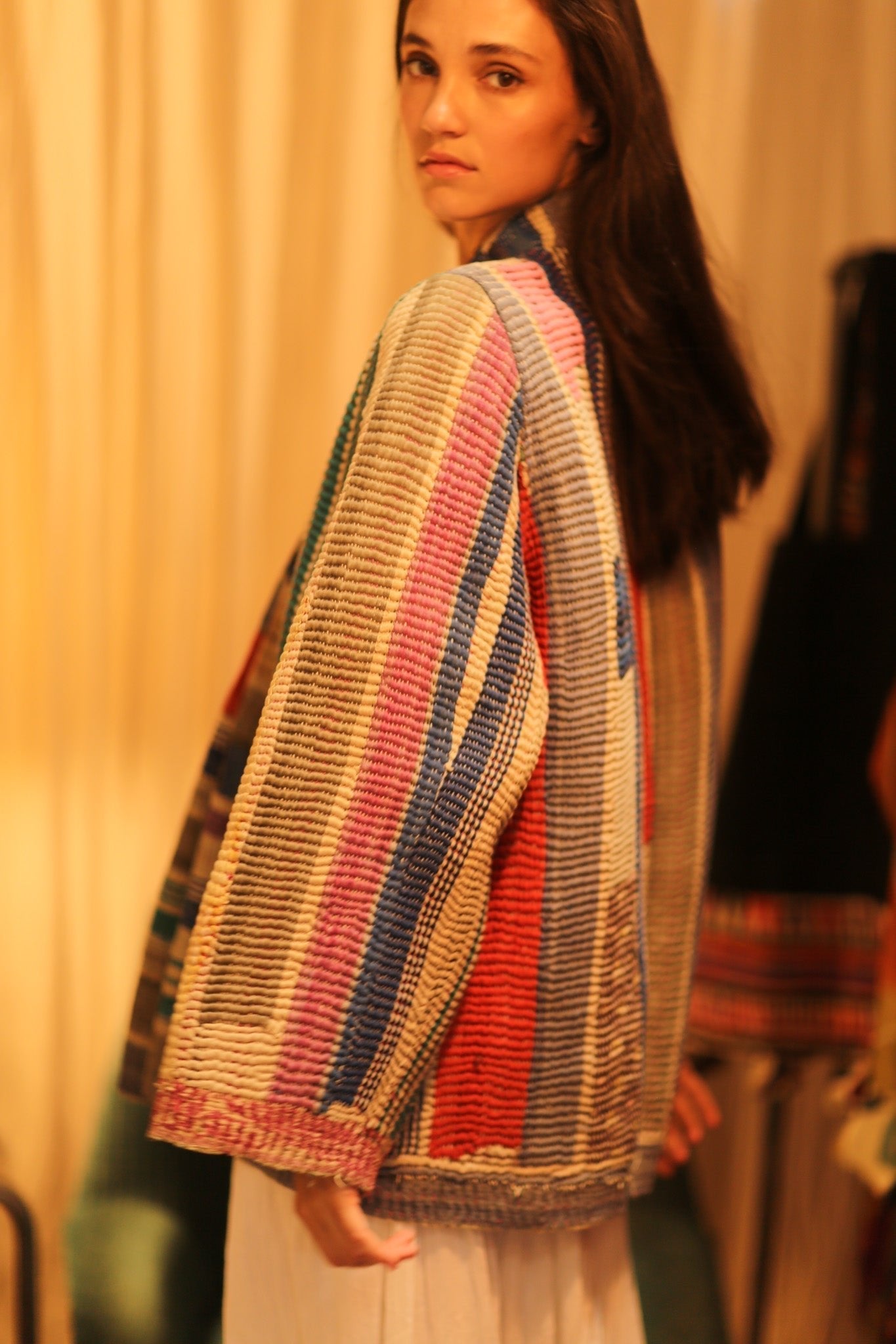 KANTHA ARTIST KIMONO LANA - MOMO STUDIO BERLIN - Berlin Concept Store - sustainable & ethical fashion