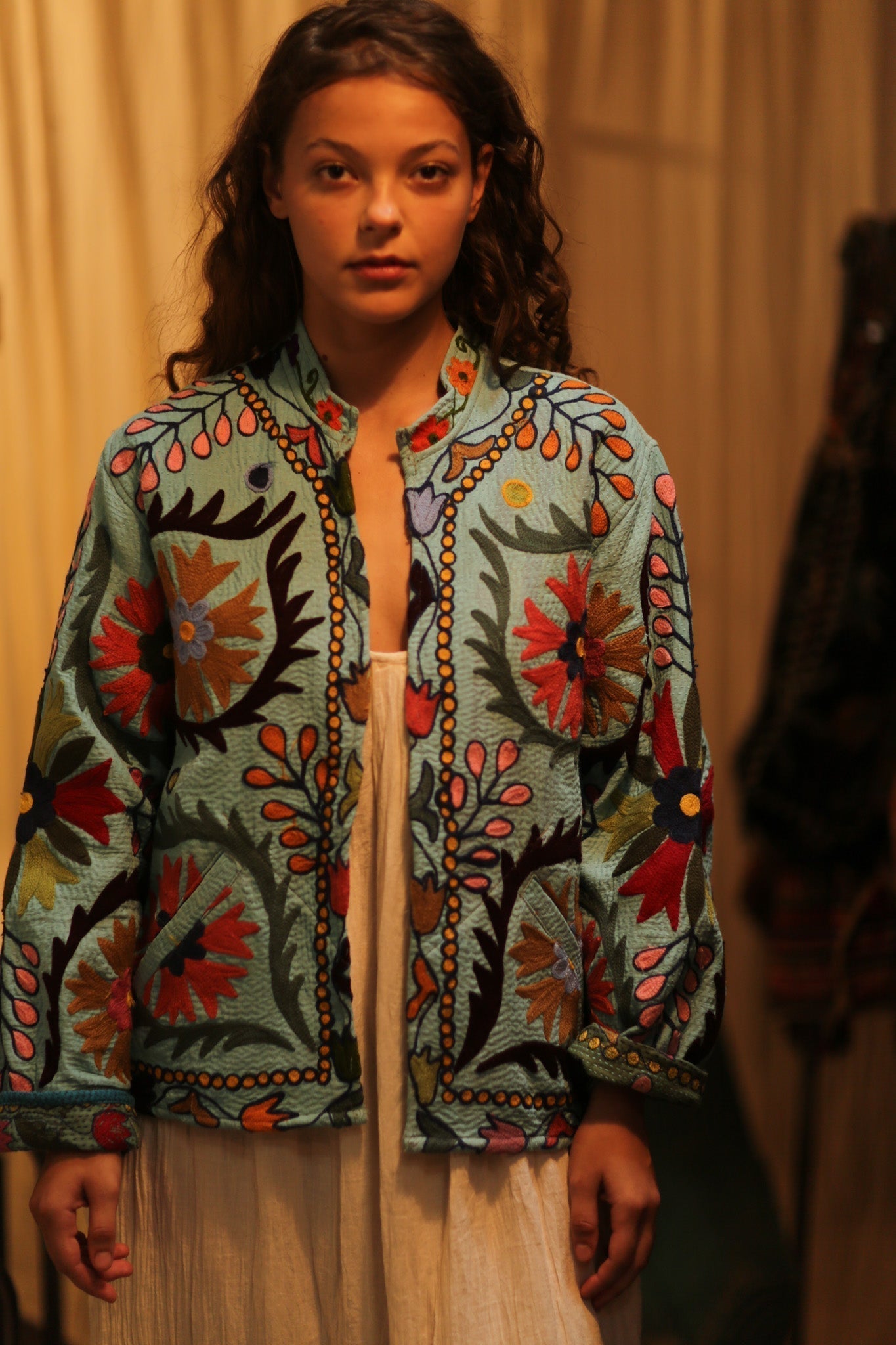 KANTHA EMBROIDERED JACKET ANTONA - MOMO STUDIO BERLIN - Berlin Concept Store - sustainable & ethical fashion