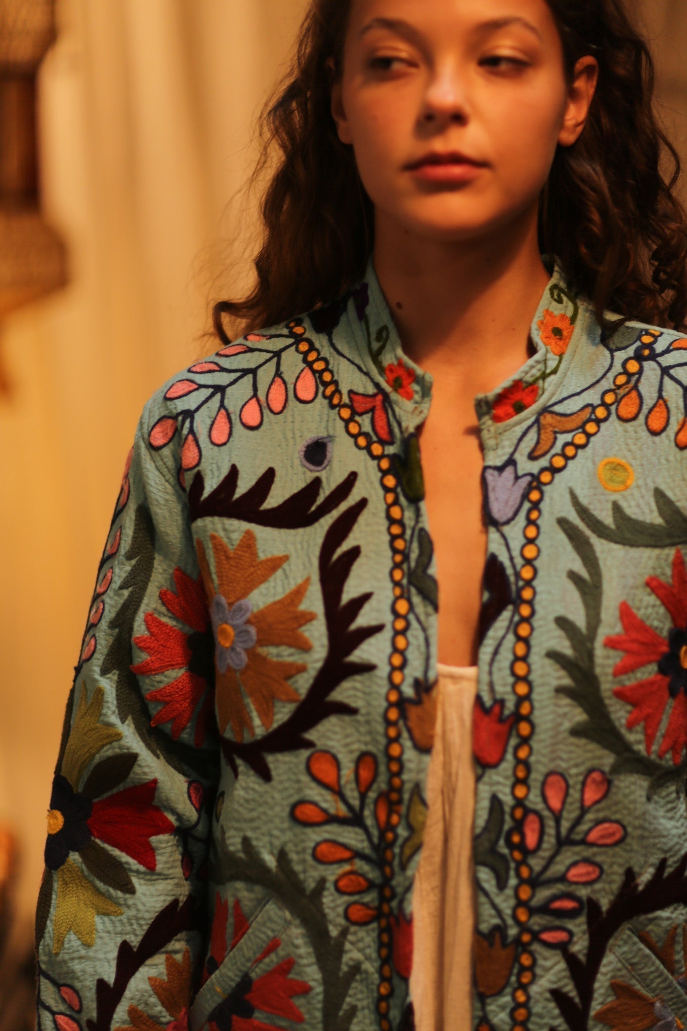 KANTHA EMBROIDERED JACKET ANTONA - MOMO STUDIO BERLIN - Berlin Concept Store - sustainable & ethical fashion