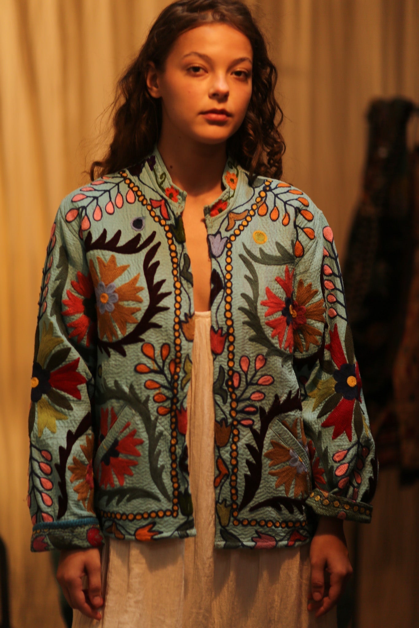 KANTHA EMBROIDERED JACKET ANTONA - MOMO STUDIO BERLIN - Berlin Concept Store - sustainable & ethical fashion