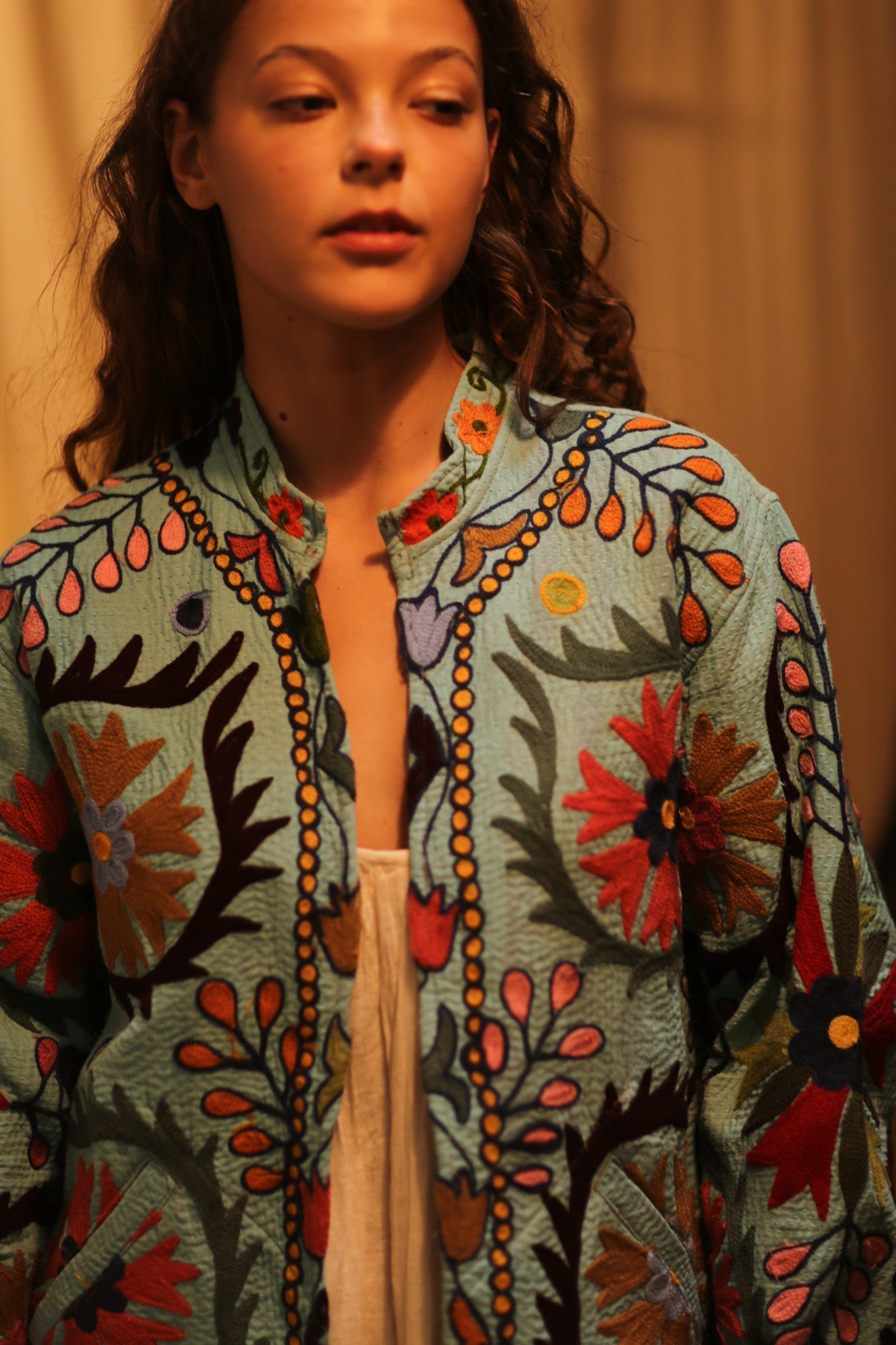 KANTHA EMBROIDERED JACKET ANTONA - MOMO STUDIO BERLIN - Berlin Concept Store - sustainable & ethical fashion