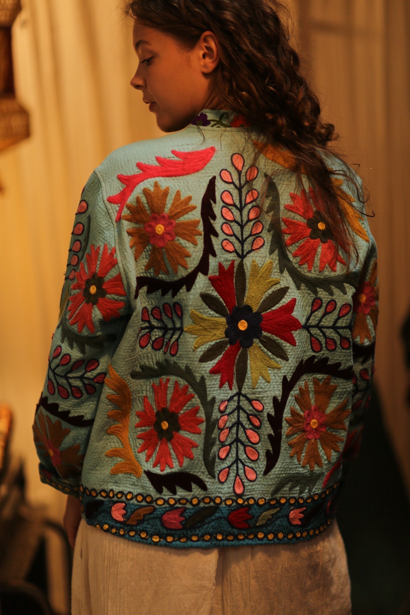 KANTHA EMBROIDERED JACKET ANTONA - MOMO STUDIO BERLIN - Berlin Concept Store - sustainable & ethical fashion