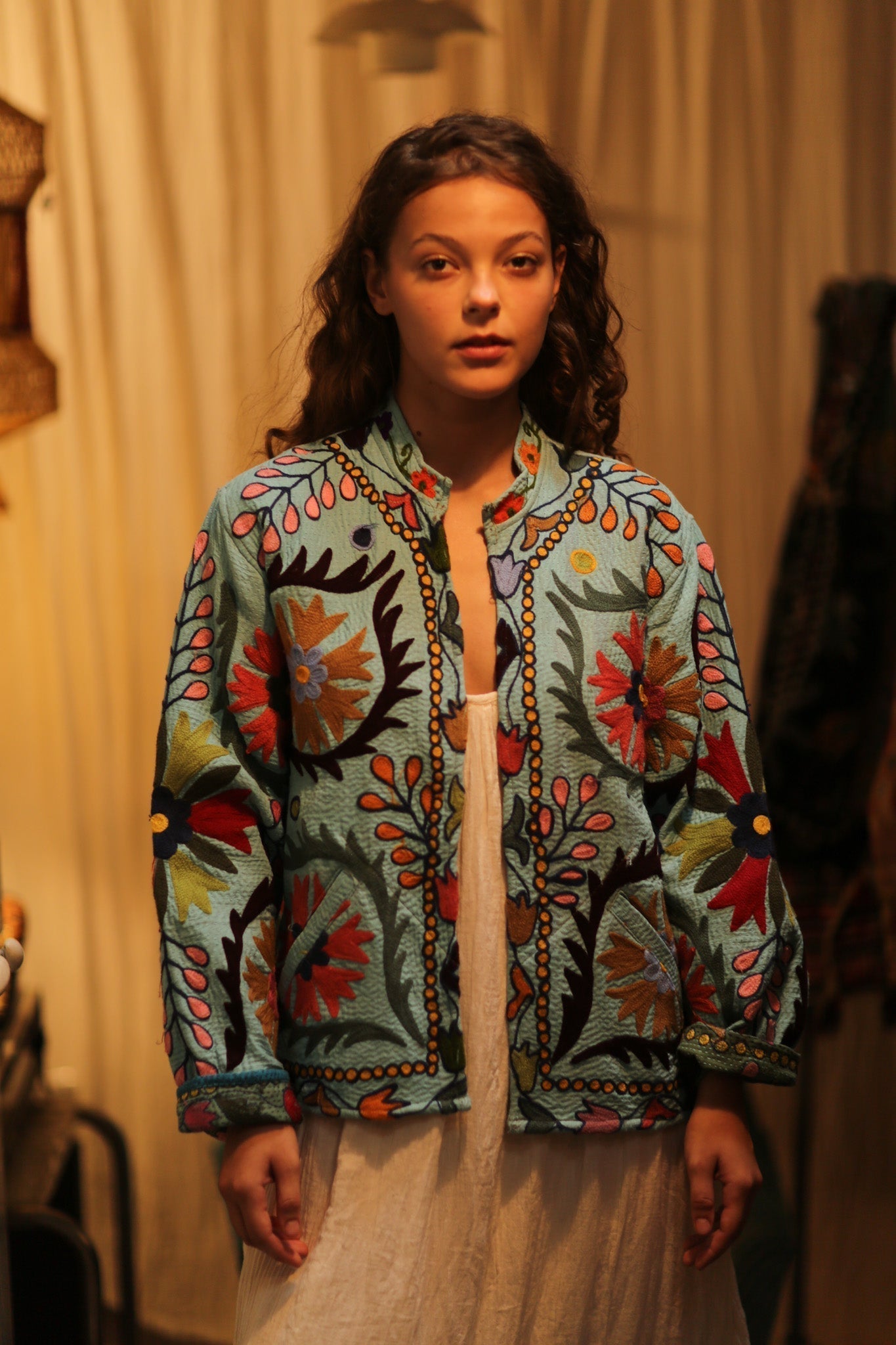 KANTHA EMBROIDERED JACKET ANTONA - MOMO STUDIO BERLIN - Berlin Concept Store - sustainable & ethical fashion