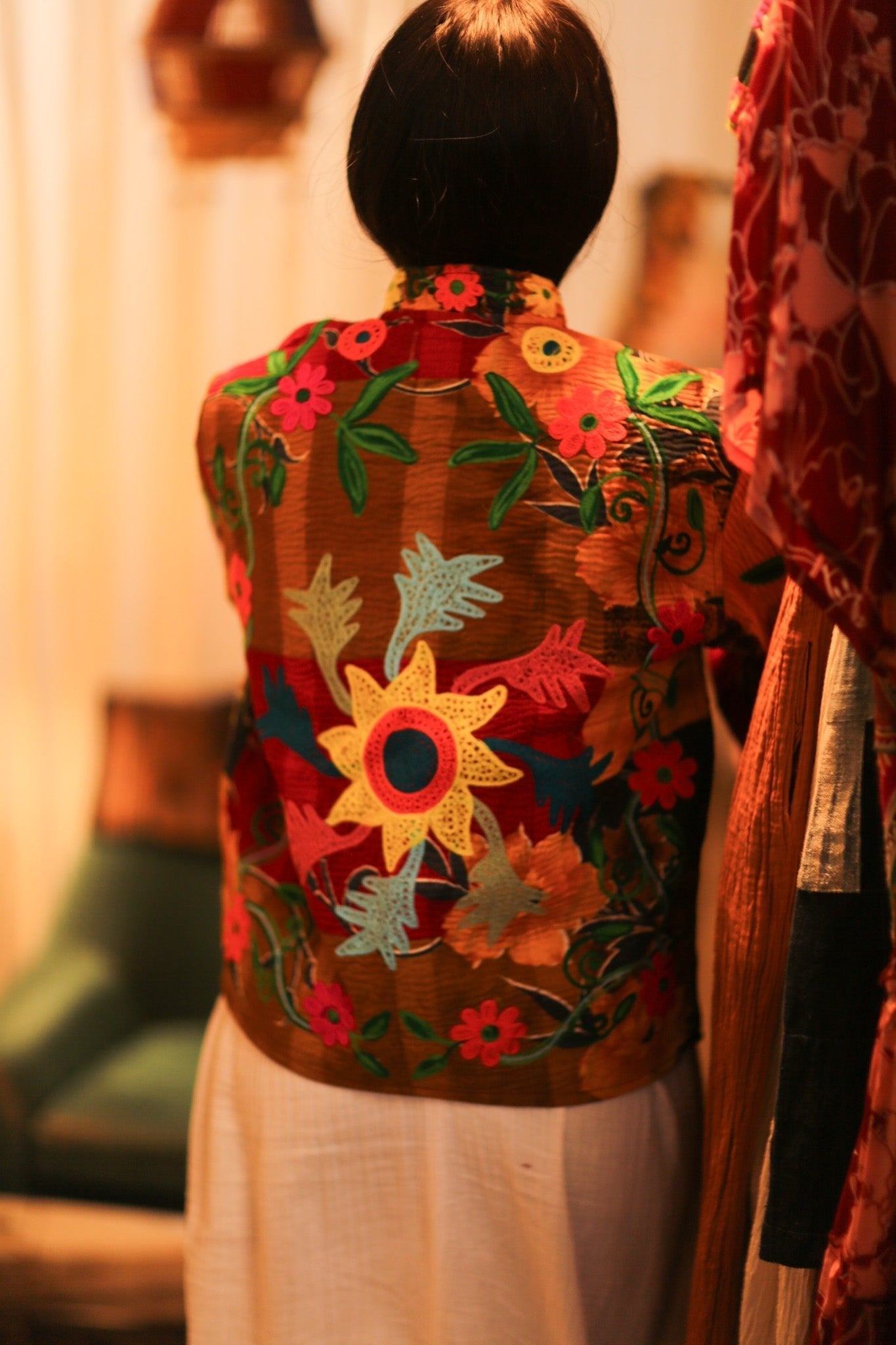 KANTHA EMBROIDERED JACKET INGRID MANU - MOMO STUDIO BERLIN - Berlin Concept Store - sustainable & ethical fashion