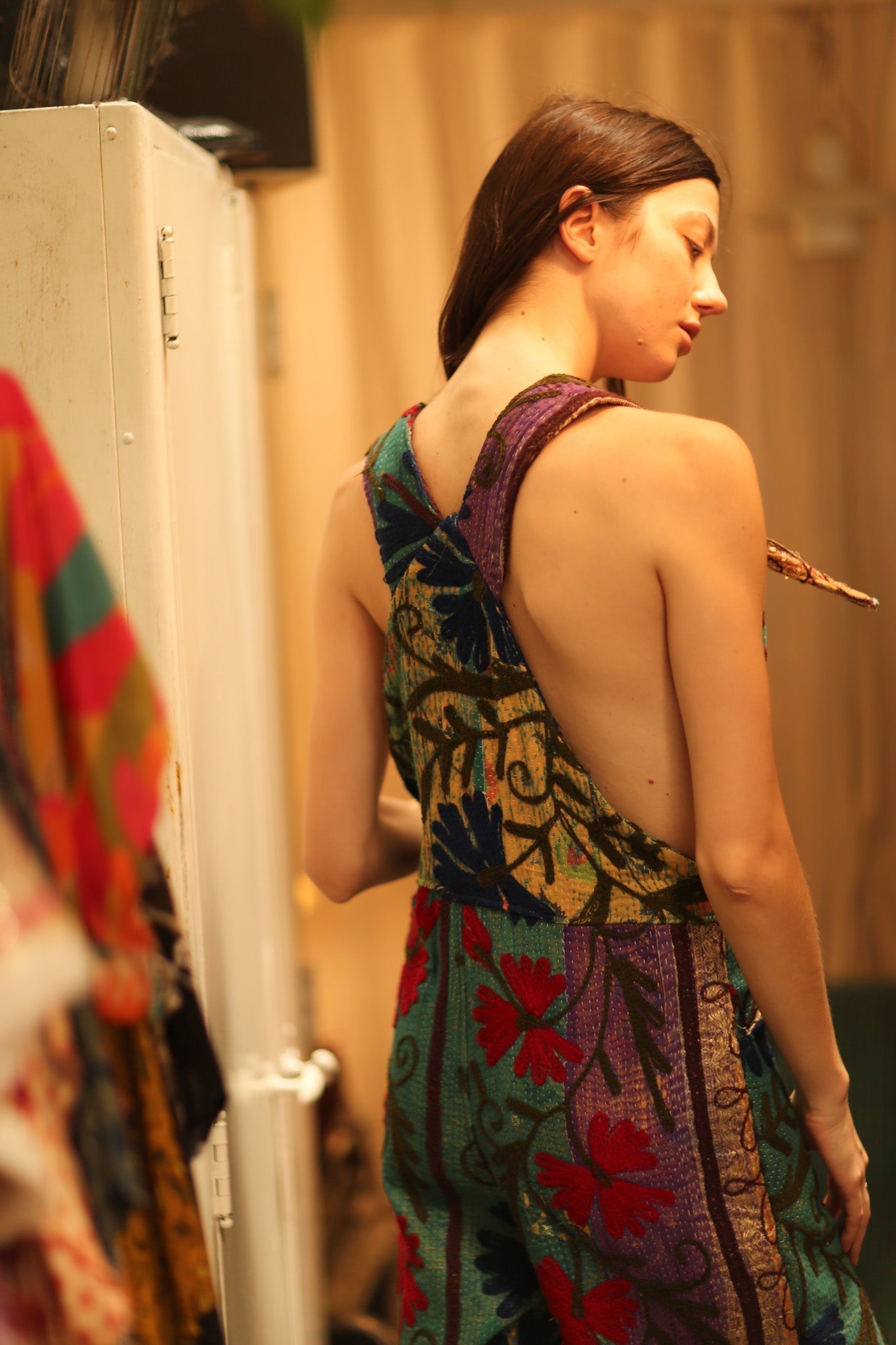 KANTHA EMBROIDERED JUMPSUIT ALEX - MOMO STUDIO BERLIN - Berlin Concept Store - sustainable & ethical fashion