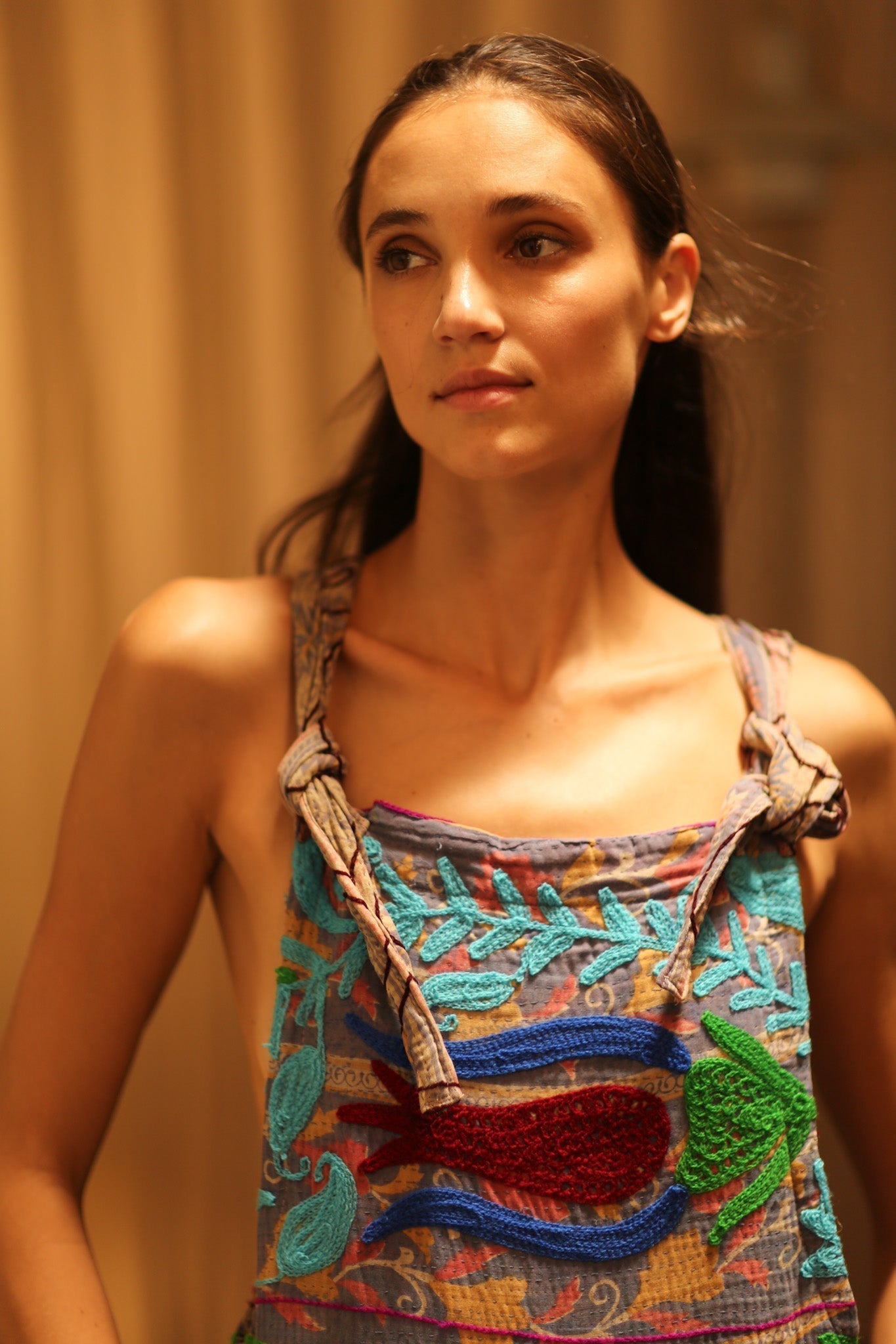 KANTHA EMBROIDERED JUMPSUIT FREYA - MOMO STUDIO BERLIN - Berlin Concept Store - sustainable & ethical fashion