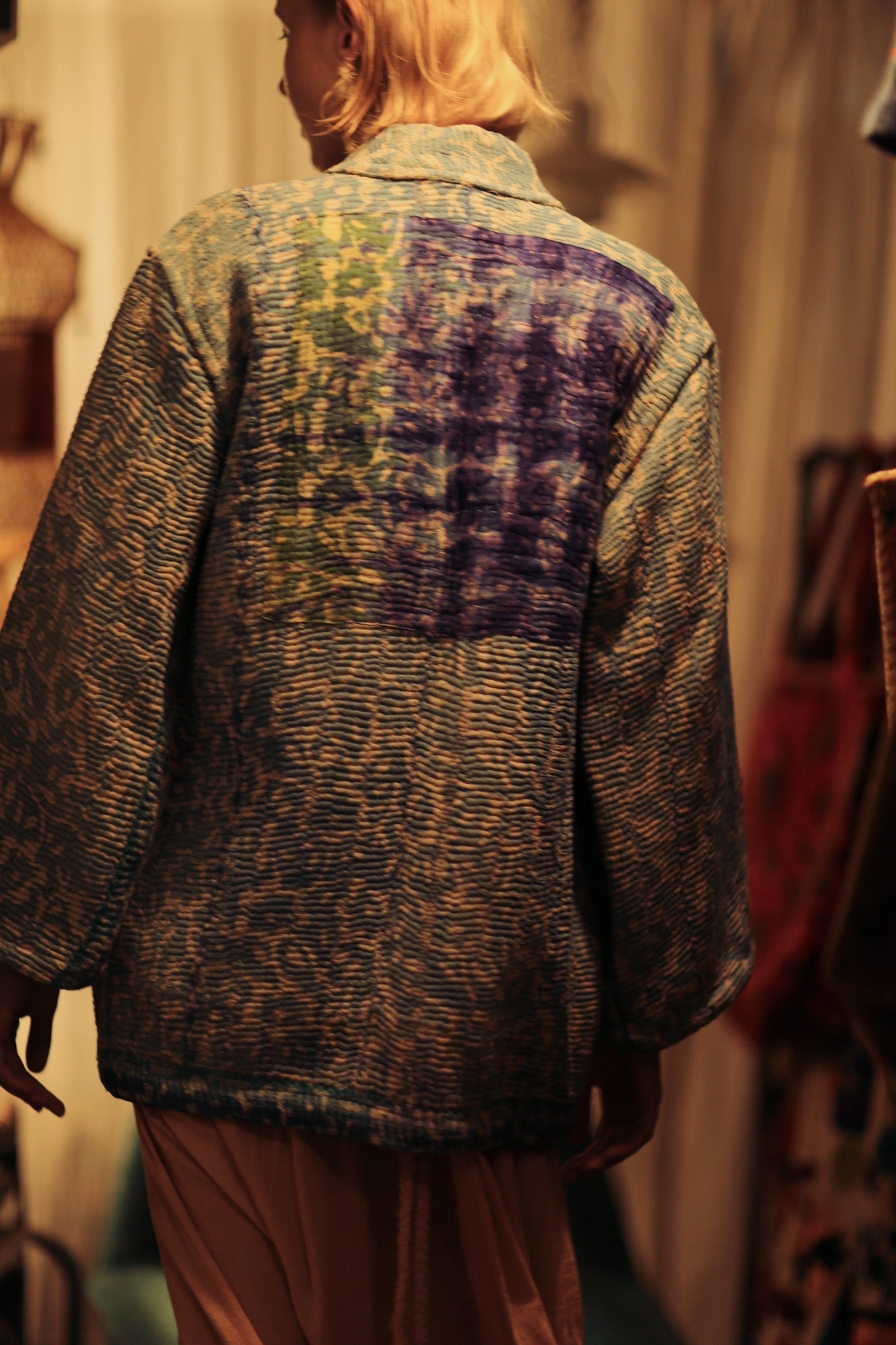 KANTHA EMBROIDERED KIMONO JACKET - MOMO STUDIO BERLIN - Berlin Concept Store - sustainable & ethical fashion
