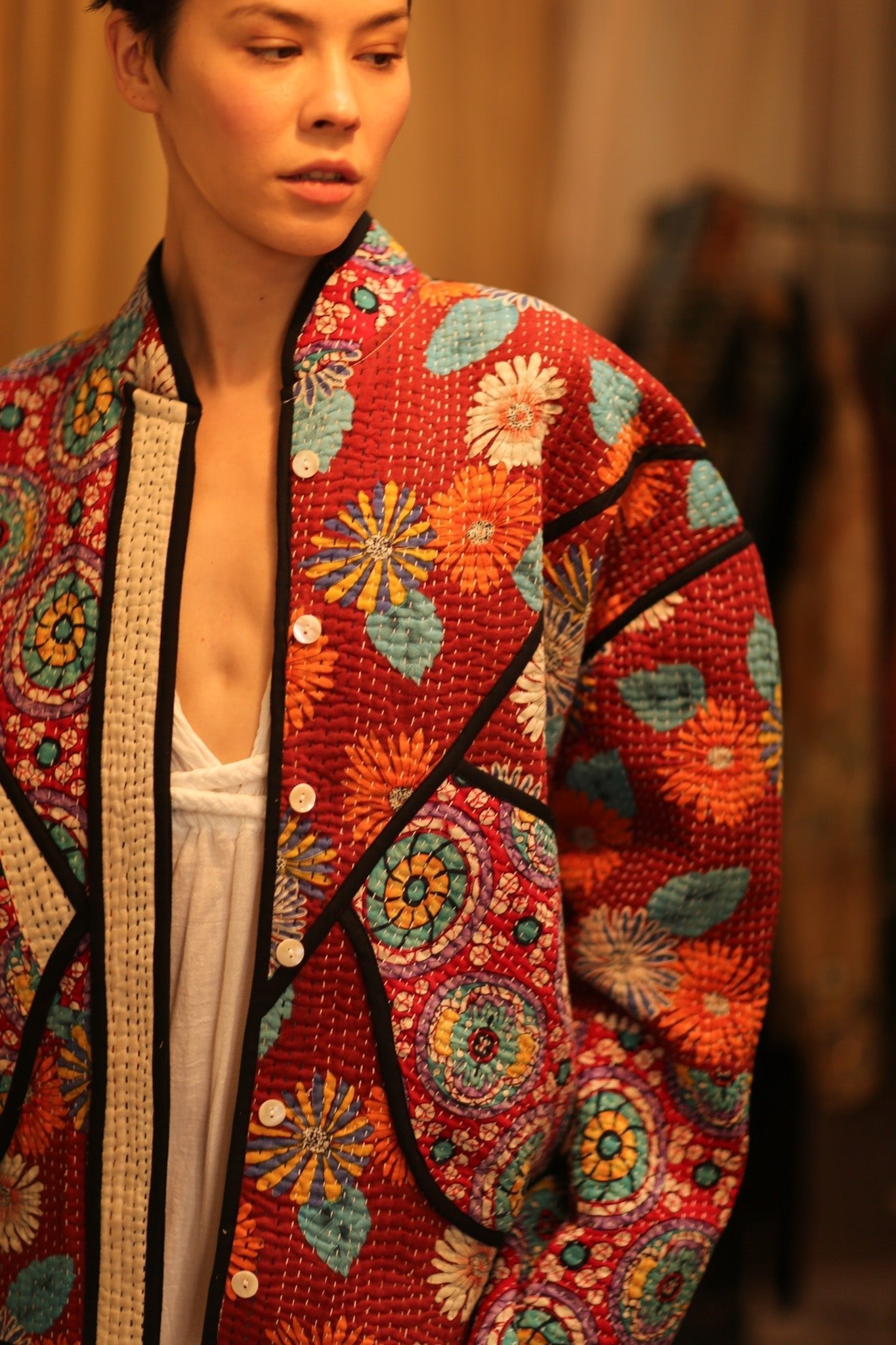 KANTHA JACCKET CANDY - MOMO STUDIO BERLIN - Berlin Concept Store - sustainable & ethical fashion