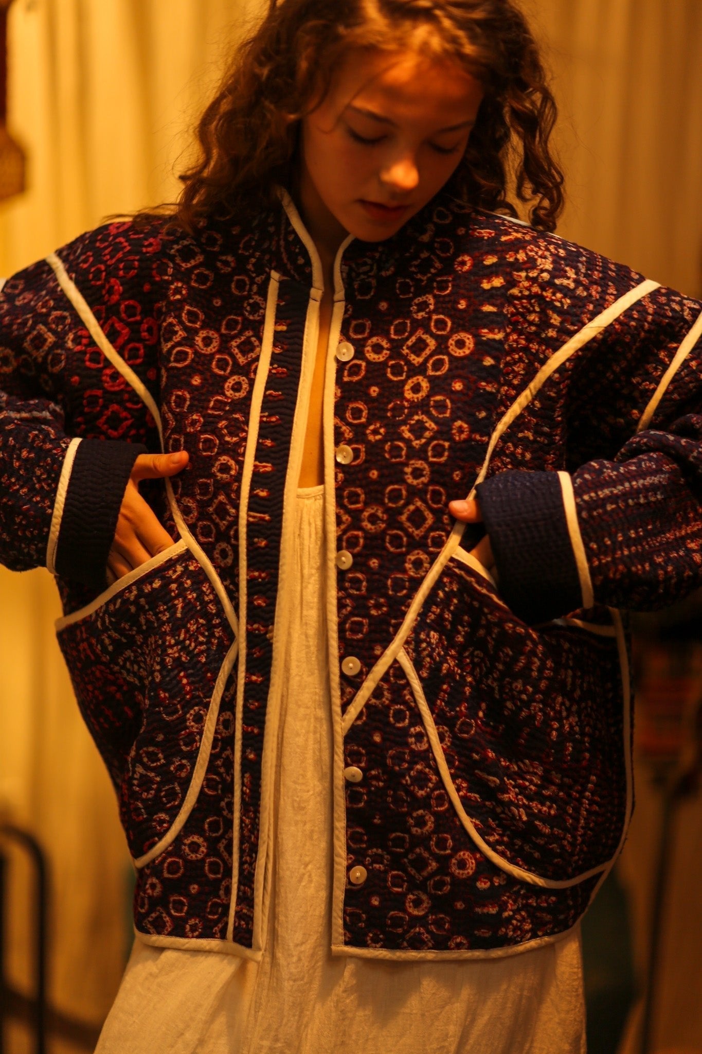 KANTHA JACKCET LINDA - MOMO STUDIO BERLIN - Berlin Concept Store - sustainable & ethical fashion