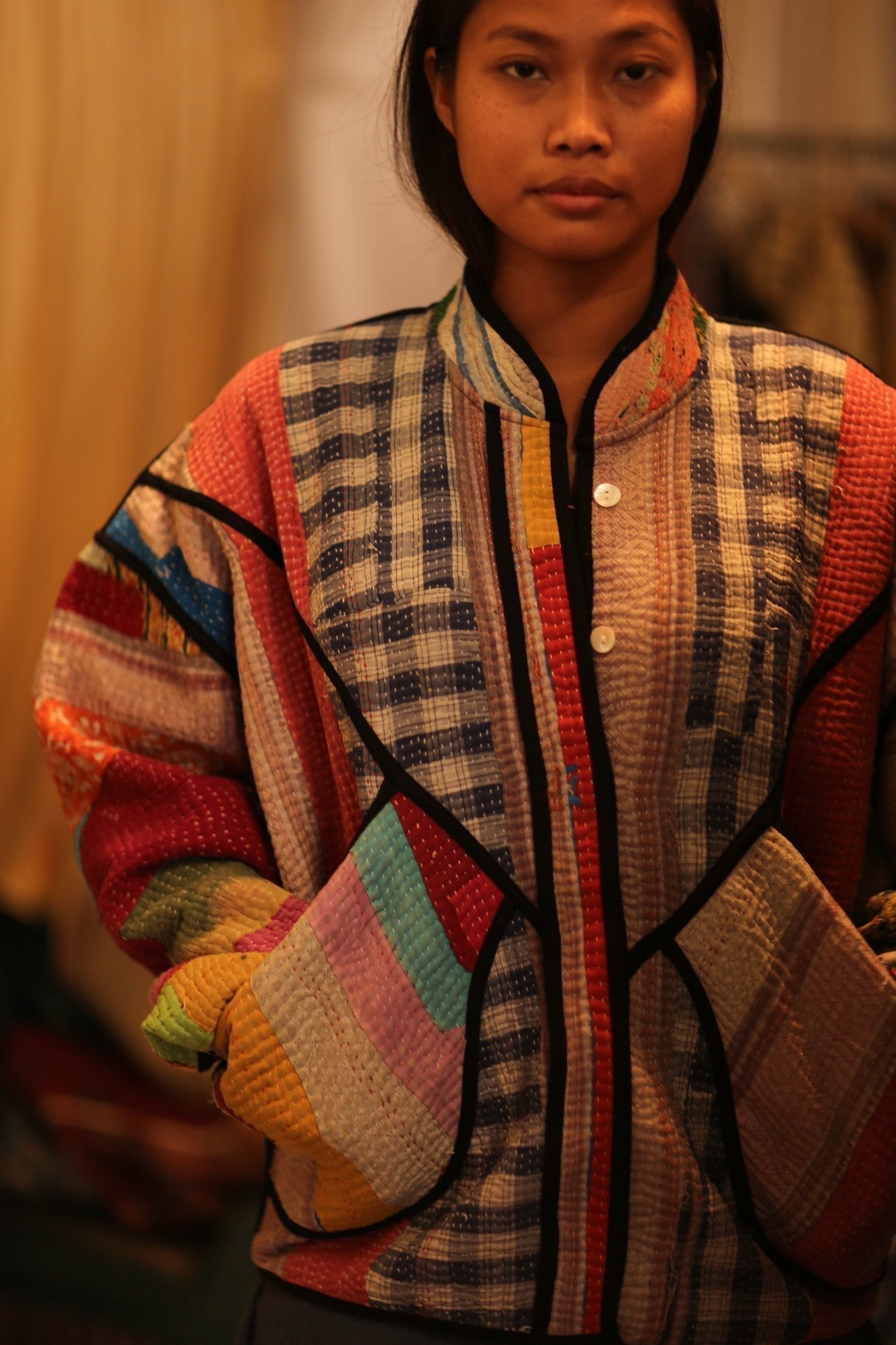 KANTHA JACKET BUSRAS - MOMO STUDIO BERLIN - Berlin Concept Store - sustainable & ethical fashion