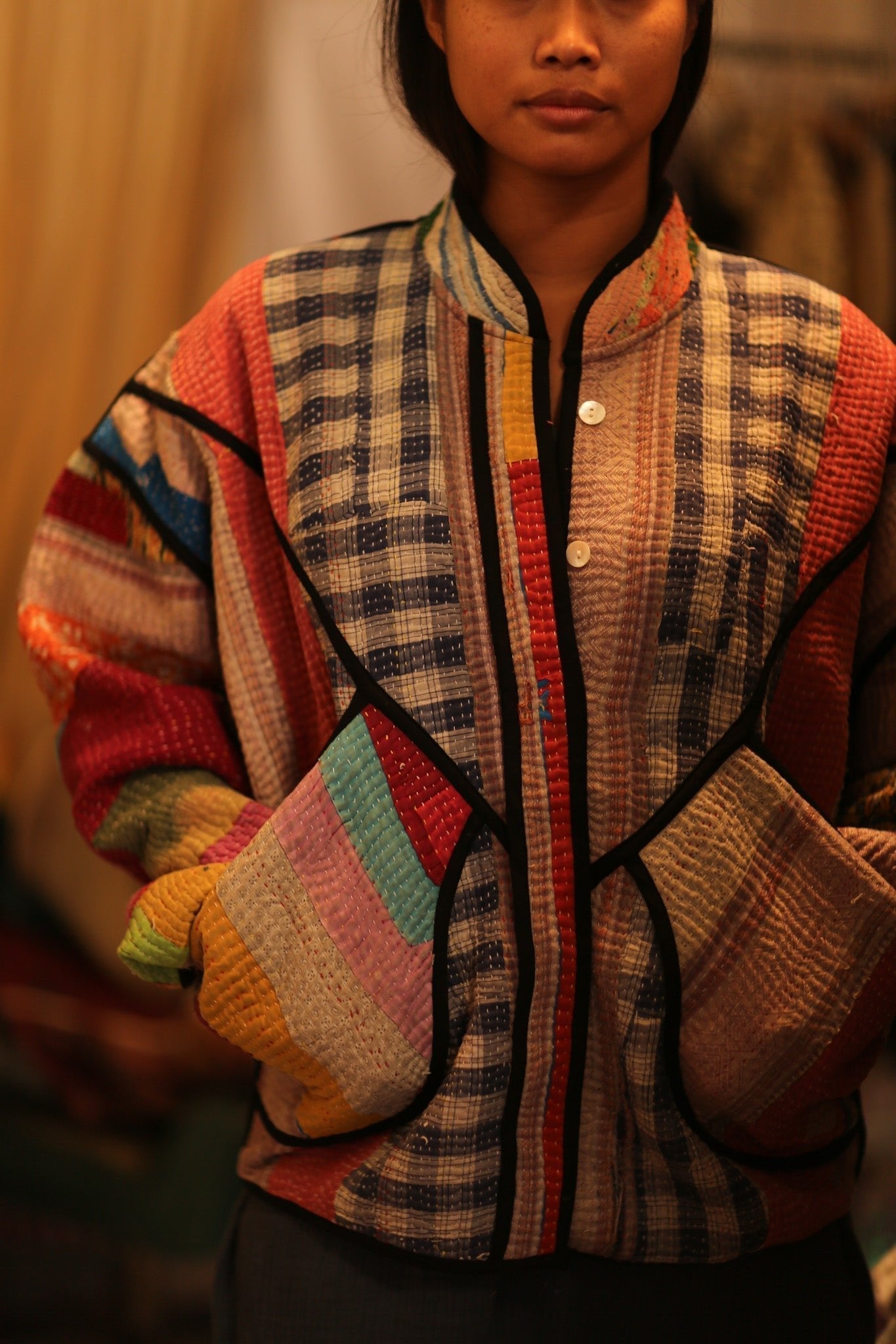 KANTHA JACKET BUSRAS - MOMO STUDIO BERLIN - Berlin Concept Store - sustainable & ethical fashion