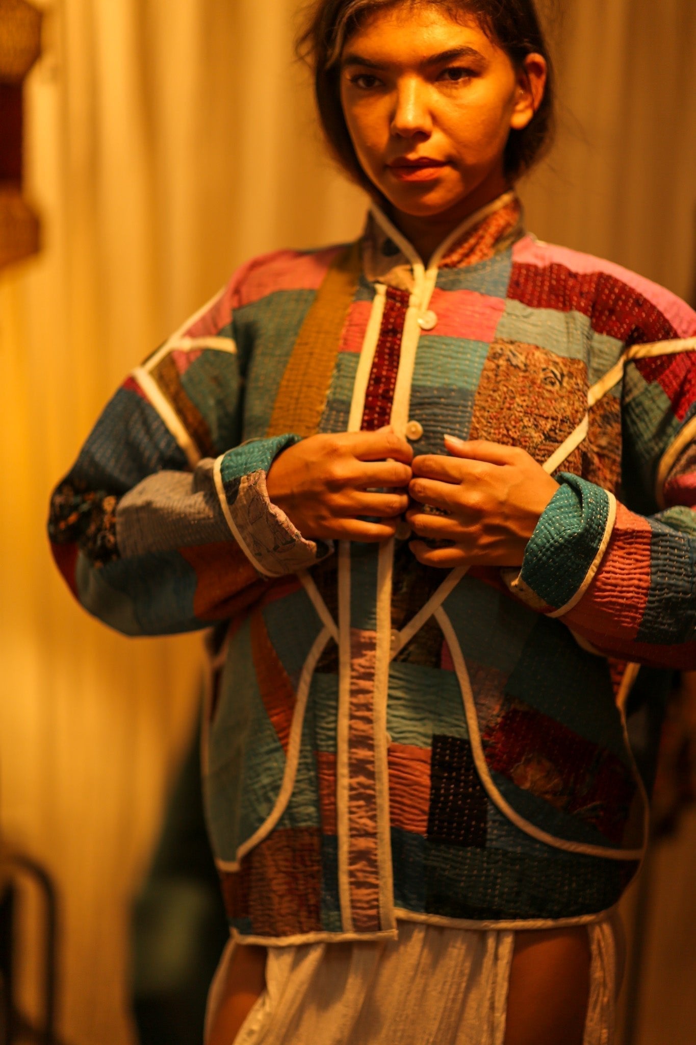 KANTHA JACKET MARGARITA - MOMO STUDIO BERLIN - Berlin Concept Store - sustainable & ethical fashion