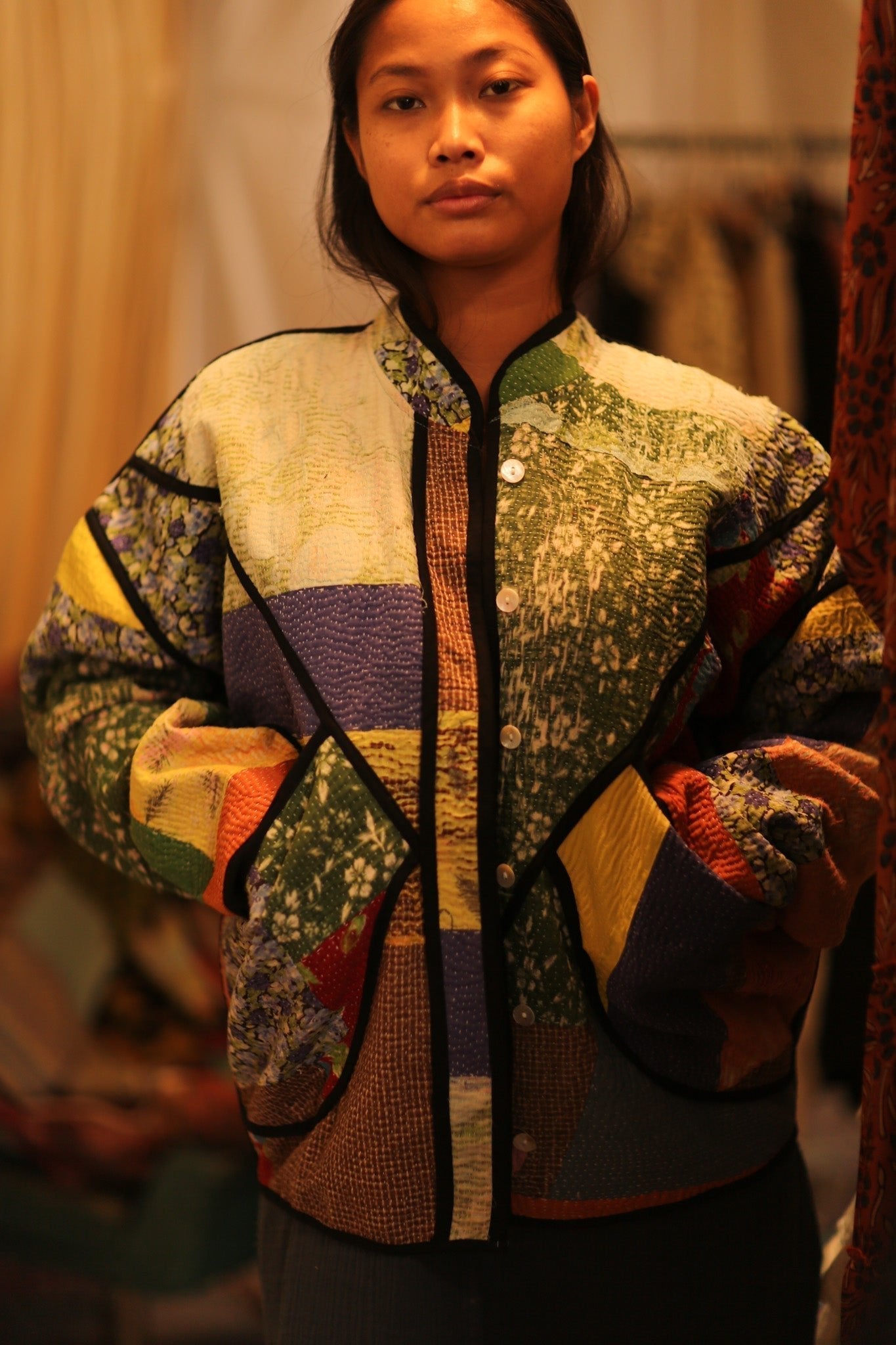 KANTHA JACKET NICHIEME - MOMO STUDIO BERLIN - Berlin Concept Store - sustainable & ethical fashion