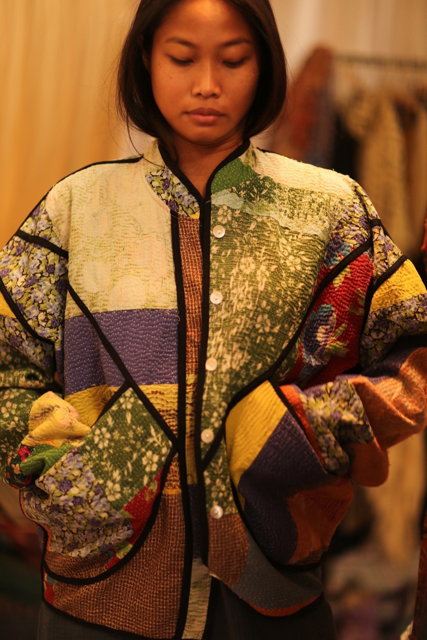 KANTHA JACKET NICHIEME - MOMO STUDIO BERLIN - Berlin Concept Store - sustainable & ethical fashion