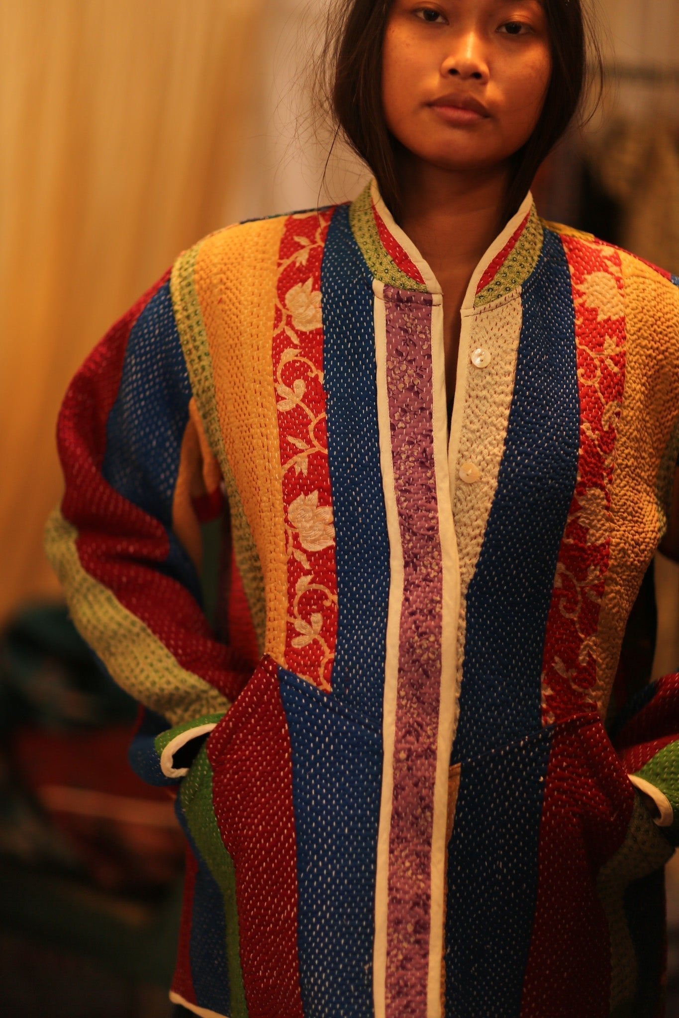 KANTHA JACKET SHEILO - MOMO STUDIO BERLIN - Berlin Concept Store - sustainable & ethical fashion