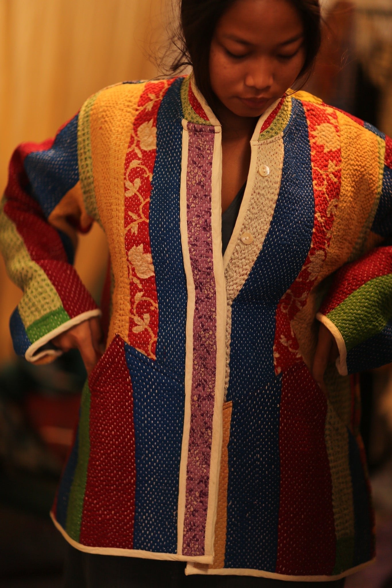 KANTHA JACKET SHEILO - MOMO STUDIO BERLIN - Berlin Concept Store - sustainable & ethical fashion