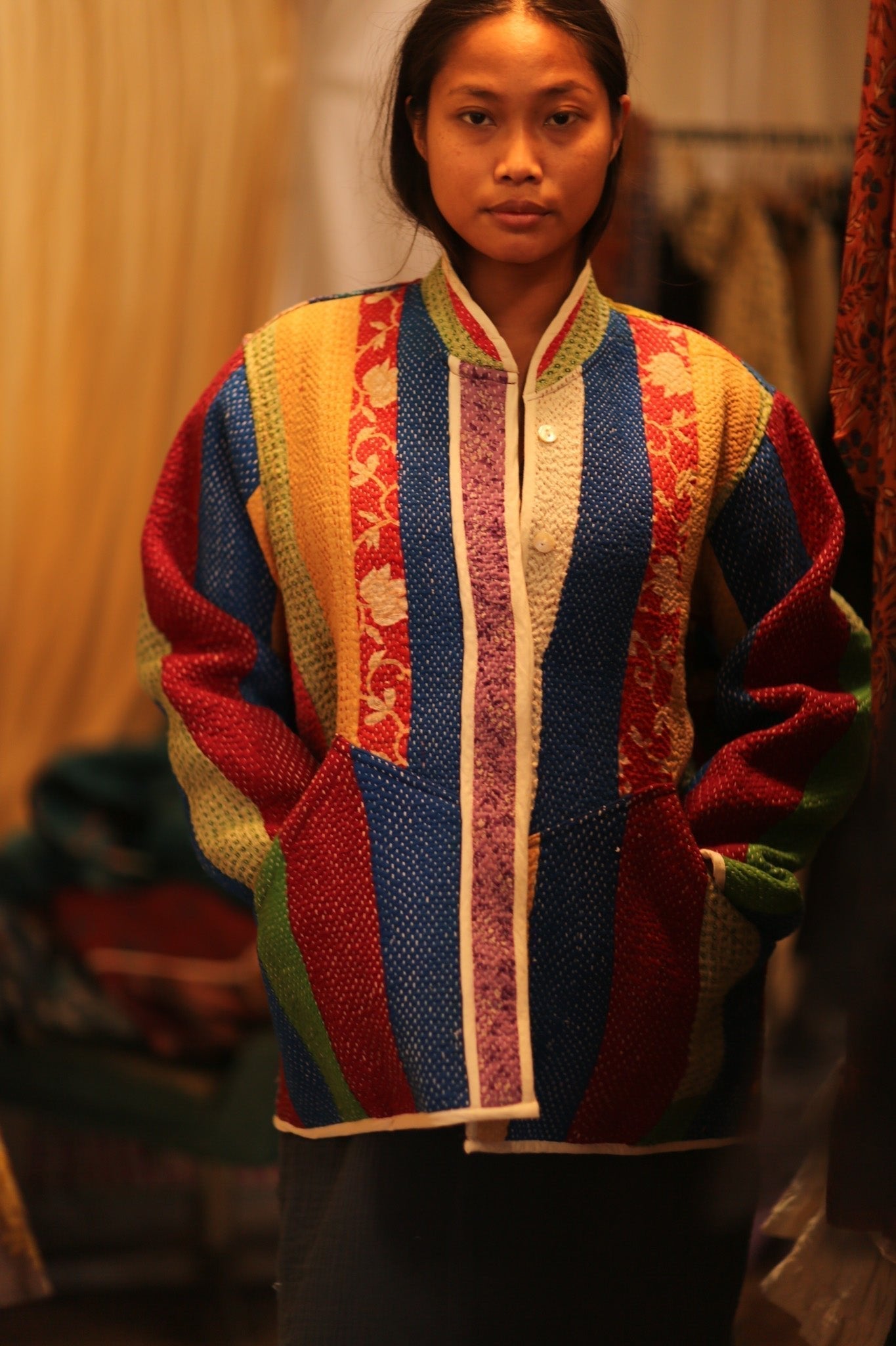 KANTHA JACKET SHEILO - MOMO STUDIO BERLIN - Berlin Concept Store - sustainable & ethical fashion
