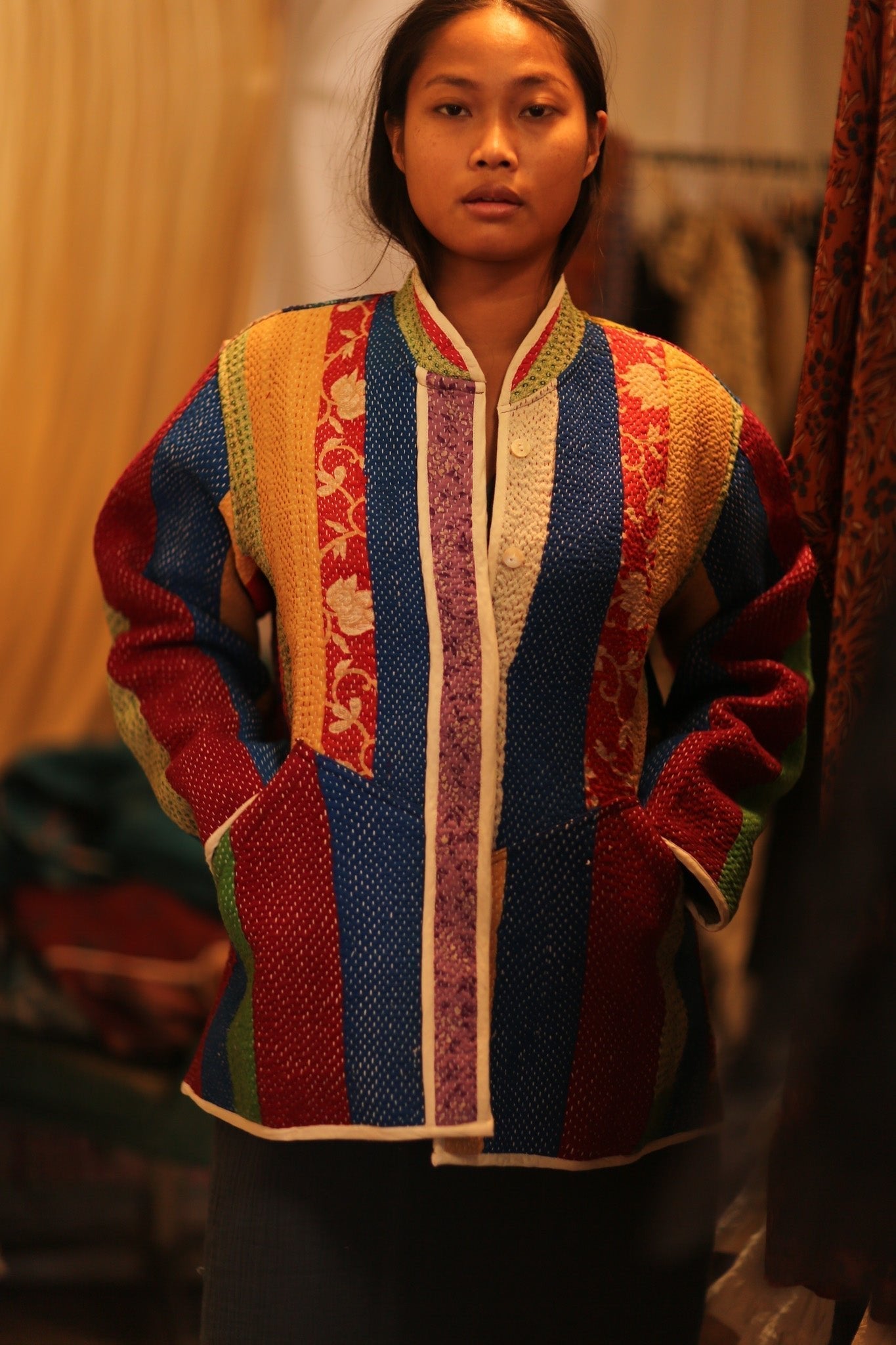 KANTHA JACKET SHEILO - MOMO STUDIO BERLIN - Berlin Concept Store - sustainable & ethical fashion