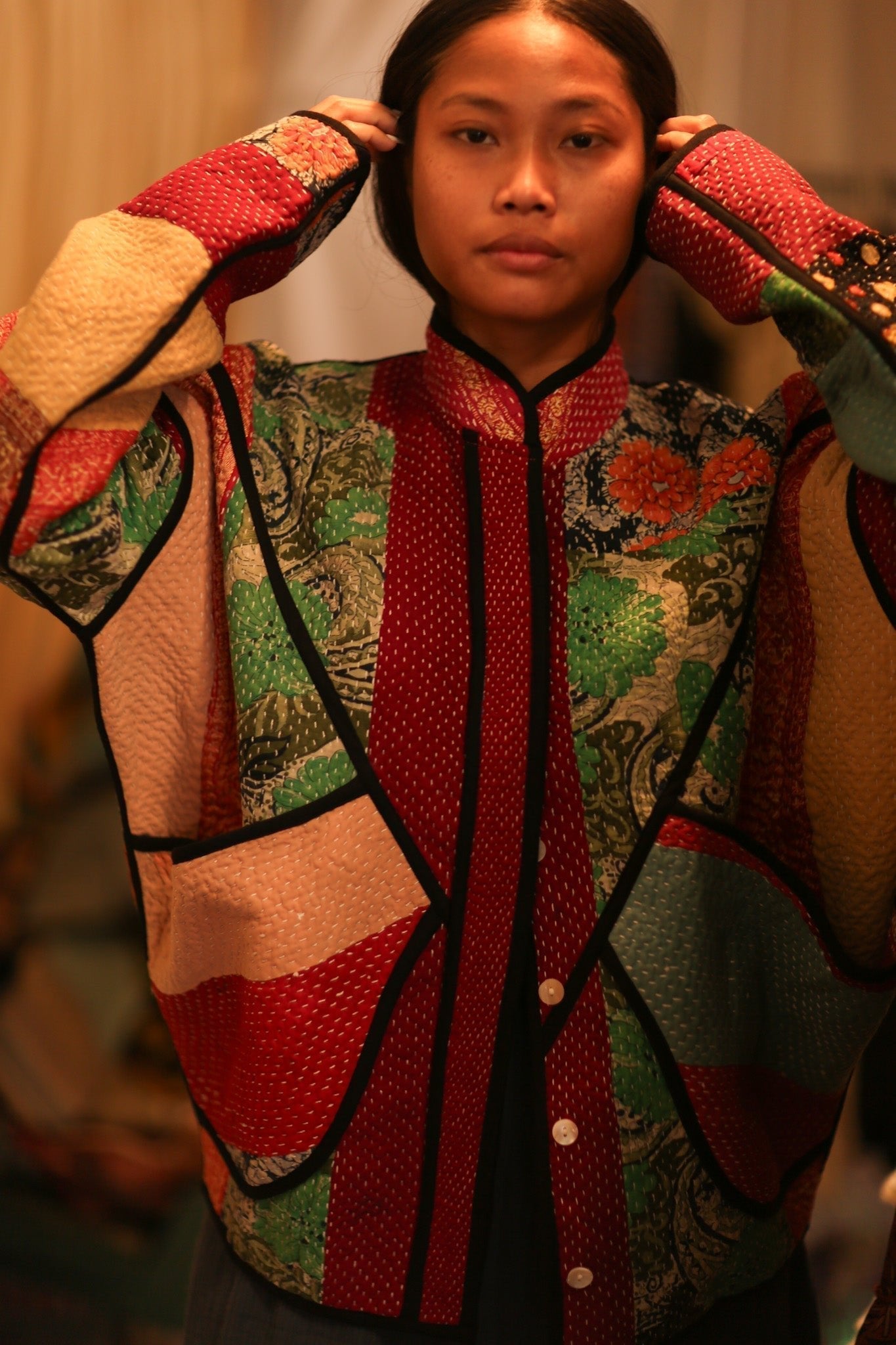 KANTHA JACKET ZINA - MOMO STUDIO BERLIN - Berlin Concept Store - sustainable & ethical fashion