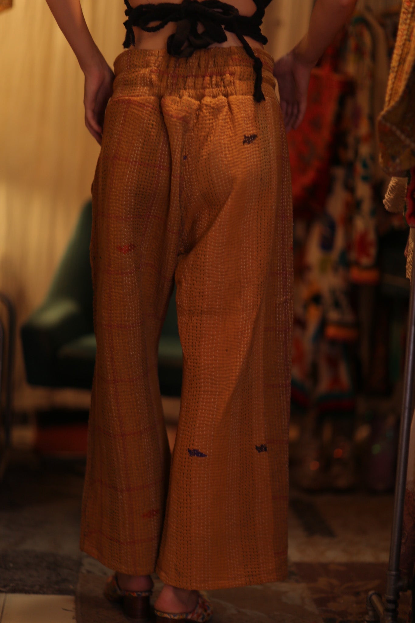 KANTHA PANTS LENA - MOMO STUDIO BERLIN - Berlin Concept Store - sustainable & ethical fashion