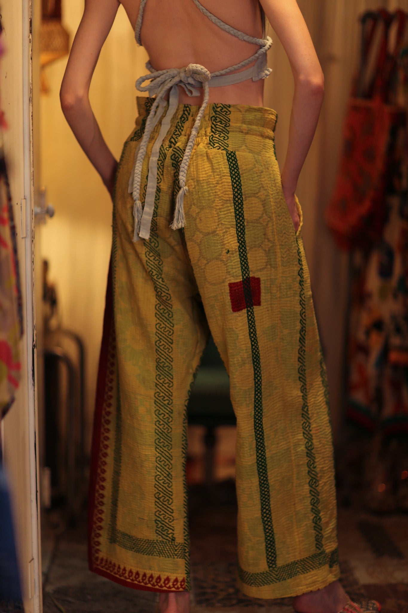 KANTHA PANTS LENA - MOMO STUDIO BERLIN - Berlin Concept Store - sustainable & ethical fashion