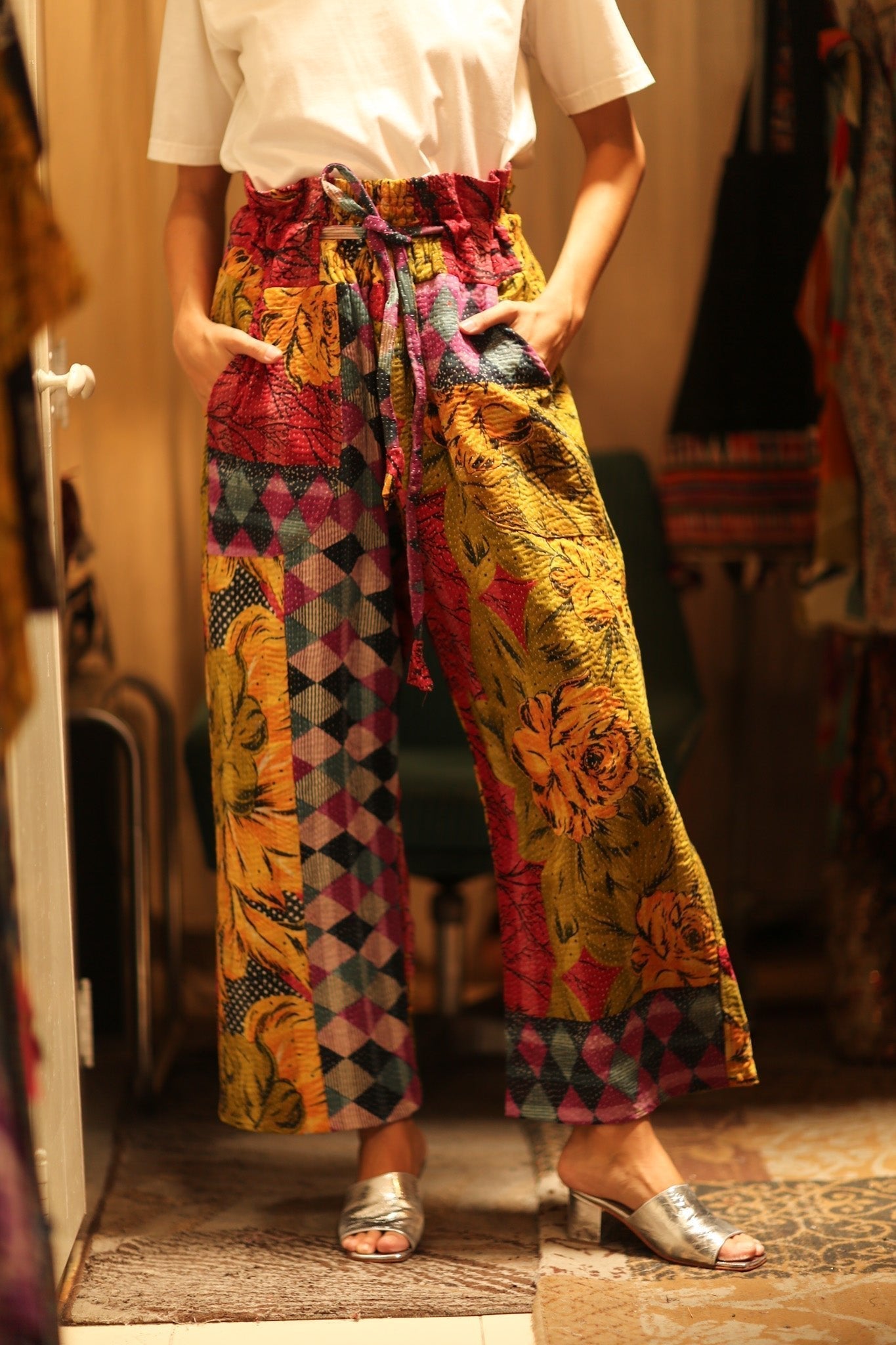 KANTHA PANTS LENA YAELIN - MOMO STUDIO BERLIN - Berlin Concept Store - sustainable & ethical fashion
