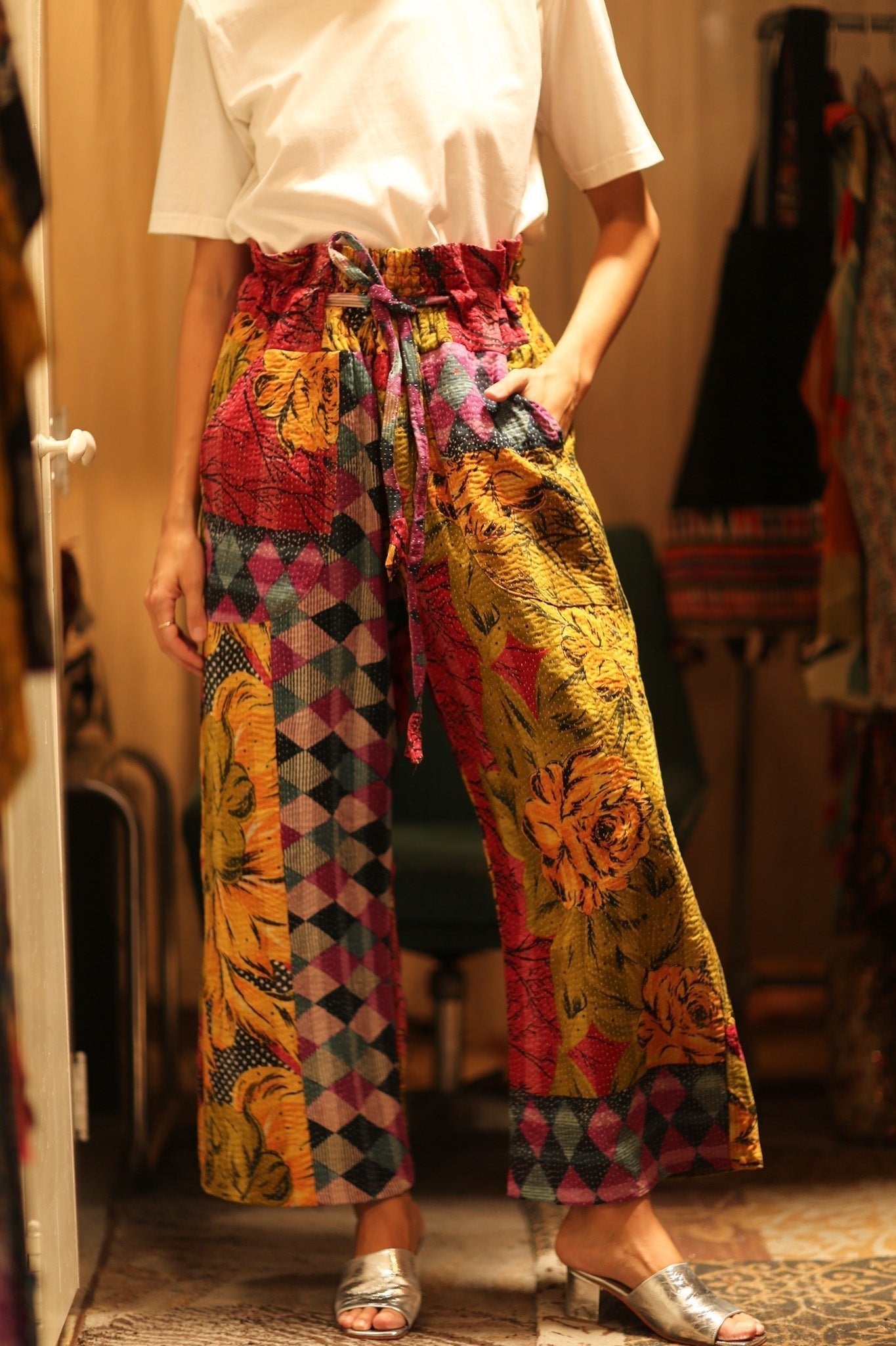 KANTHA PANTS LENA YAELIN - MOMO STUDIO BERLIN - Berlin Concept Store - sustainable & ethical fashion