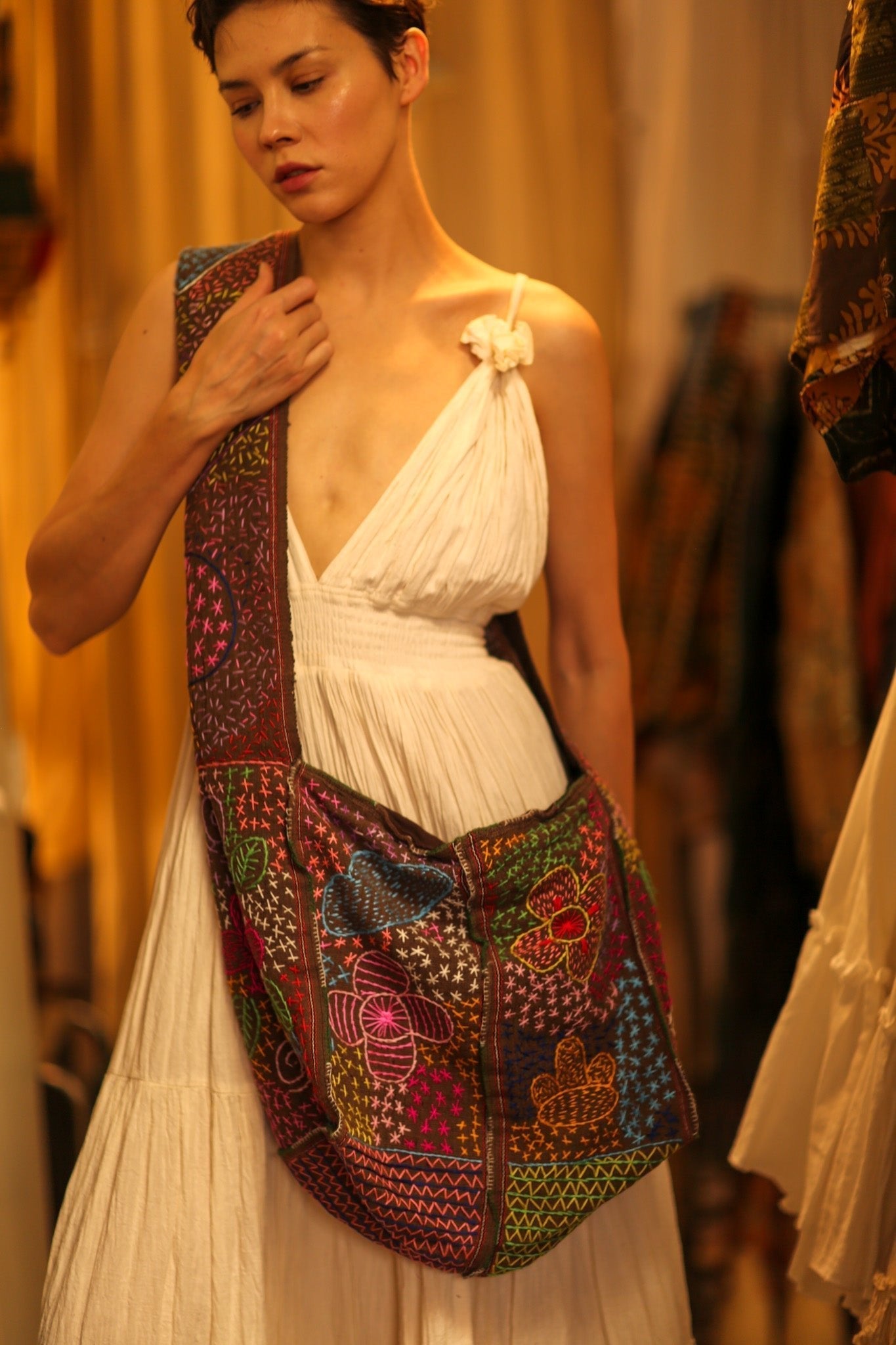 LALANA EMBROIDERED BAG - MOMO STUDIO BERLIN - Berlin Concept Store - sustainable & ethical fashion