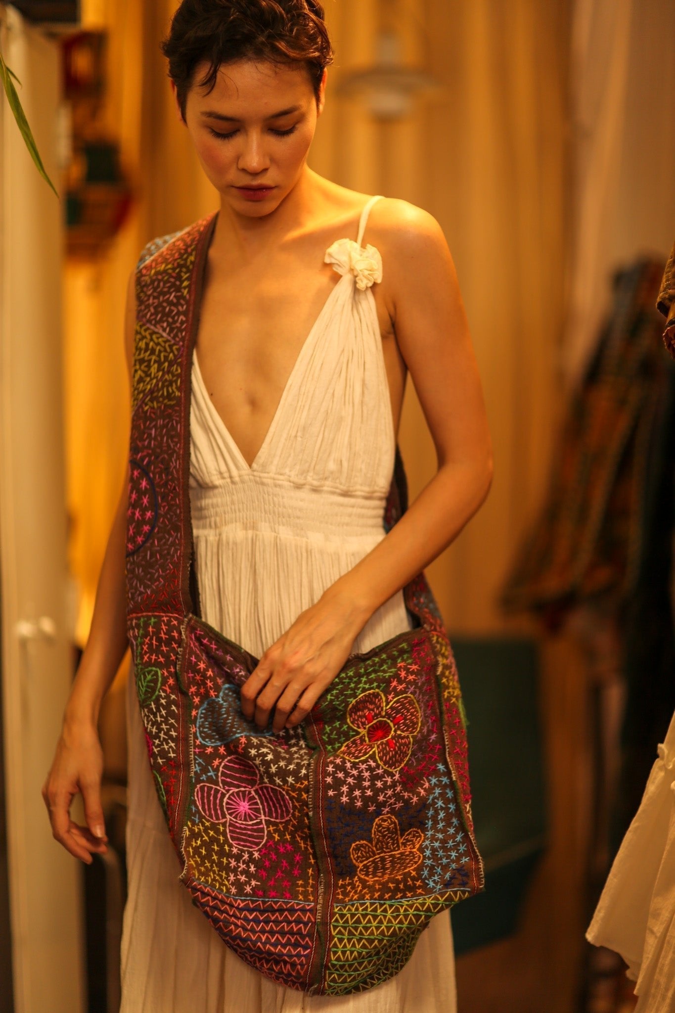 LALANA EMBROIDERED BAG - MOMO STUDIO BERLIN - Berlin Concept Store - sustainable & ethical fashion