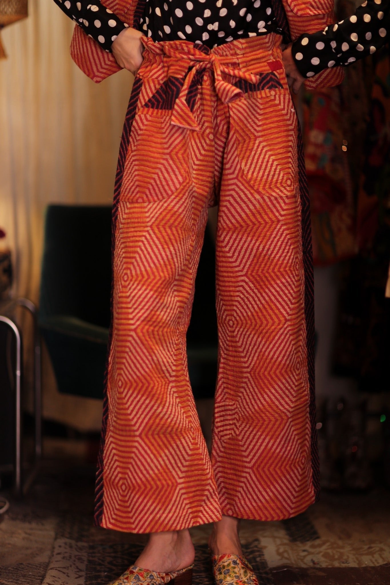 LENA KANTHA TROUSERS CARROT - MOMO STUDIO BERLIN - Berlin Concept Store - sustainable & ethical fashion