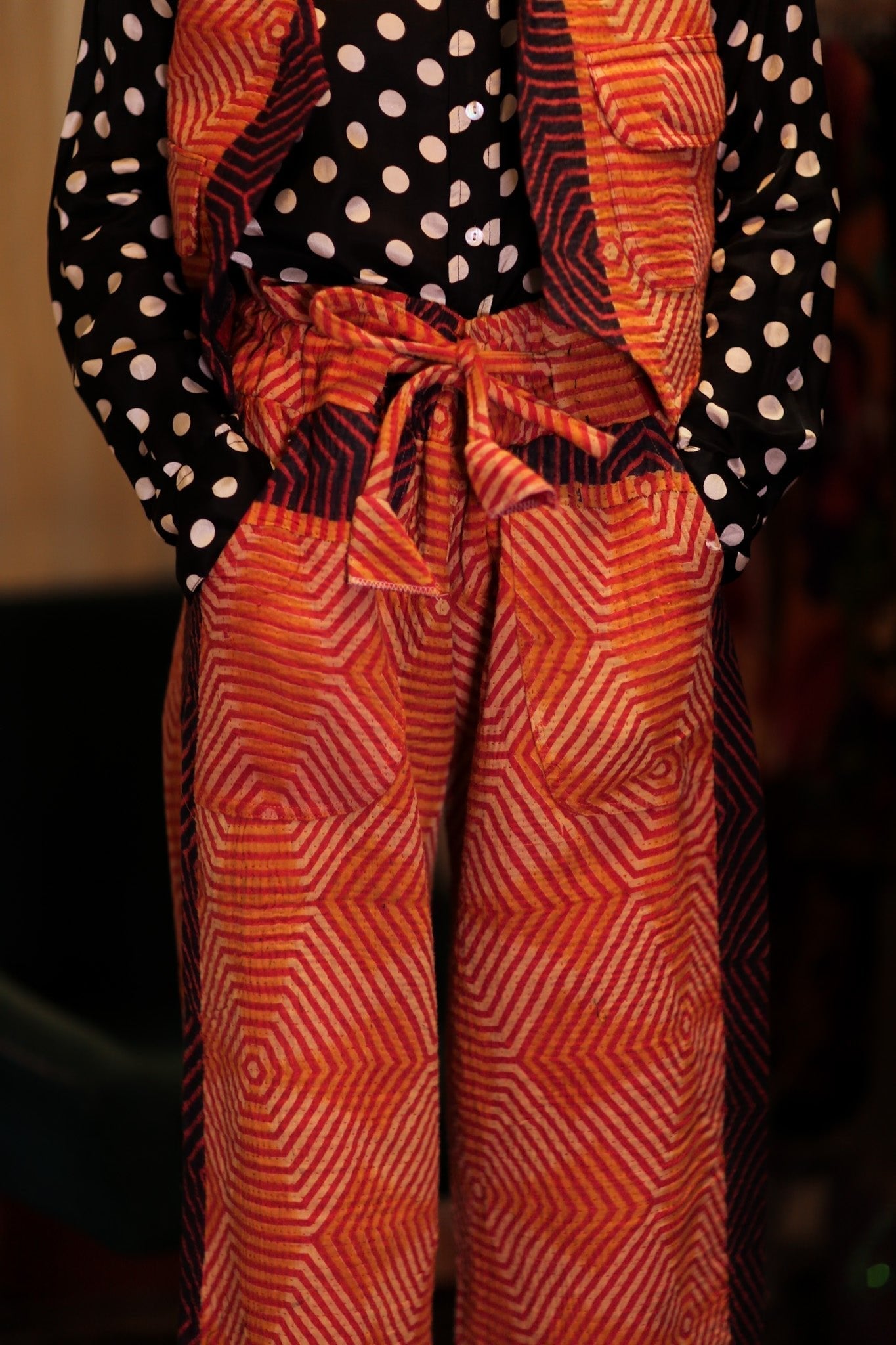 LENA KANTHA TROUSERS CARROT - MOMO STUDIO BERLIN - Berlin Concept Store - sustainable & ethical fashion