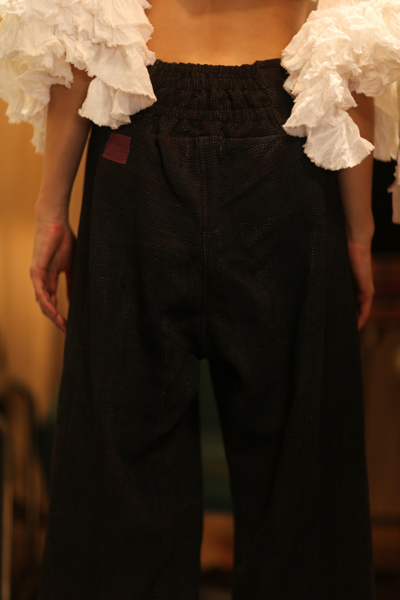 LENA KANTHA TROUSERS CHARCOAL - MOMO STUDIO BERLIN - Berlin Concept Store - sustainable & ethical fashion
