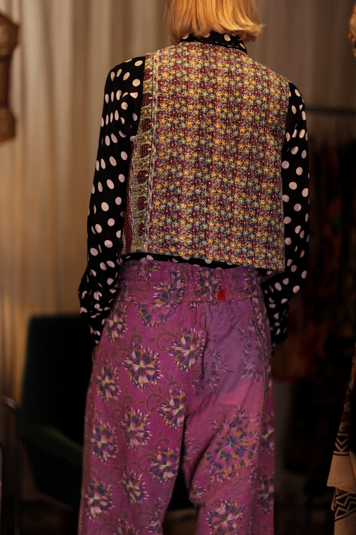LENA KANTHA TROUSERS LAVENDER FIELD - MOMO STUDIO BERLIN - Berlin Concept Store - sustainable & ethical fashion