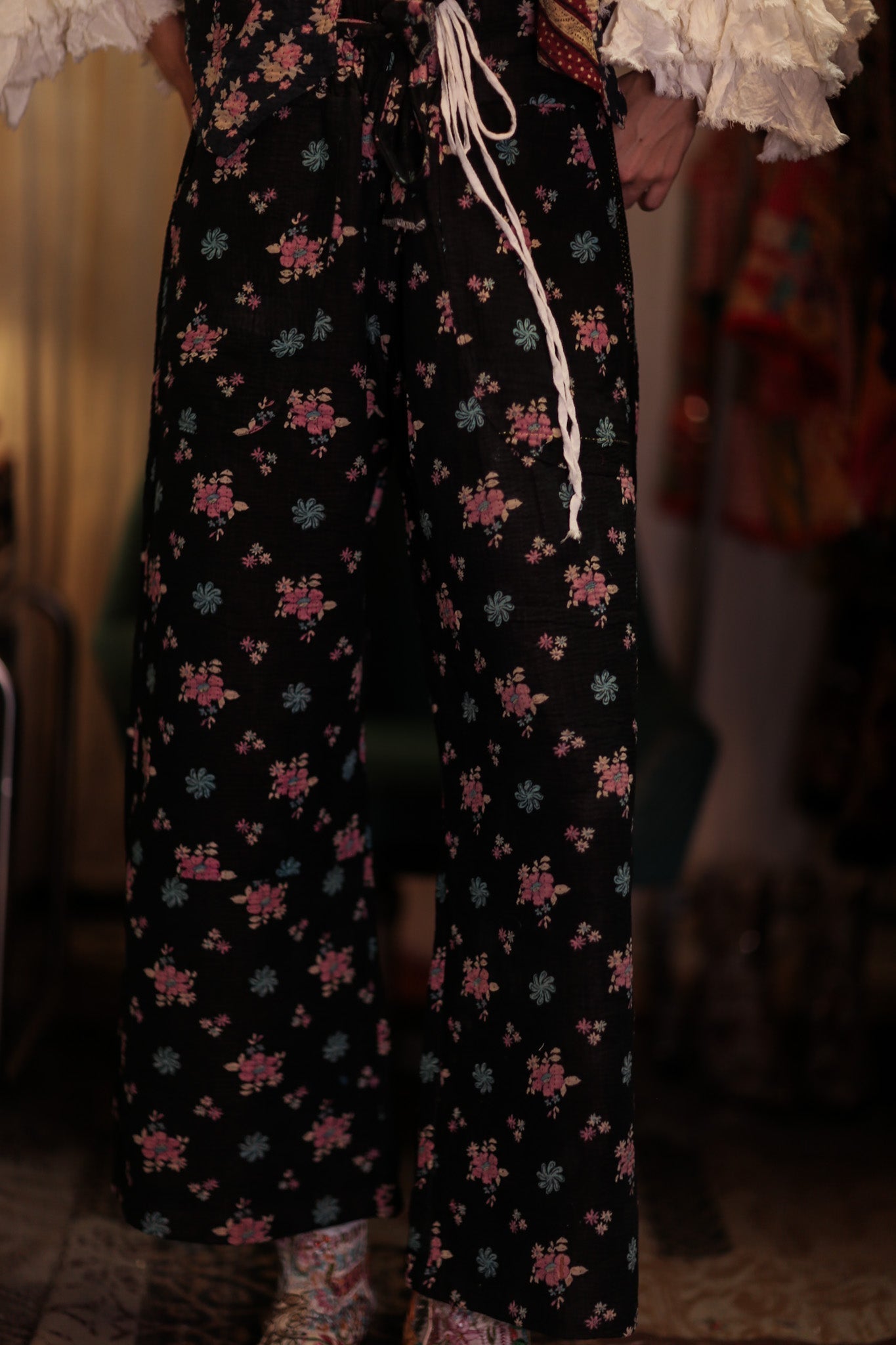 LENA KANTHA TROUSERS MINI BOUQUET - MOMO STUDIO BERLIN - Berlin Concept Store - sustainable & ethical fashion