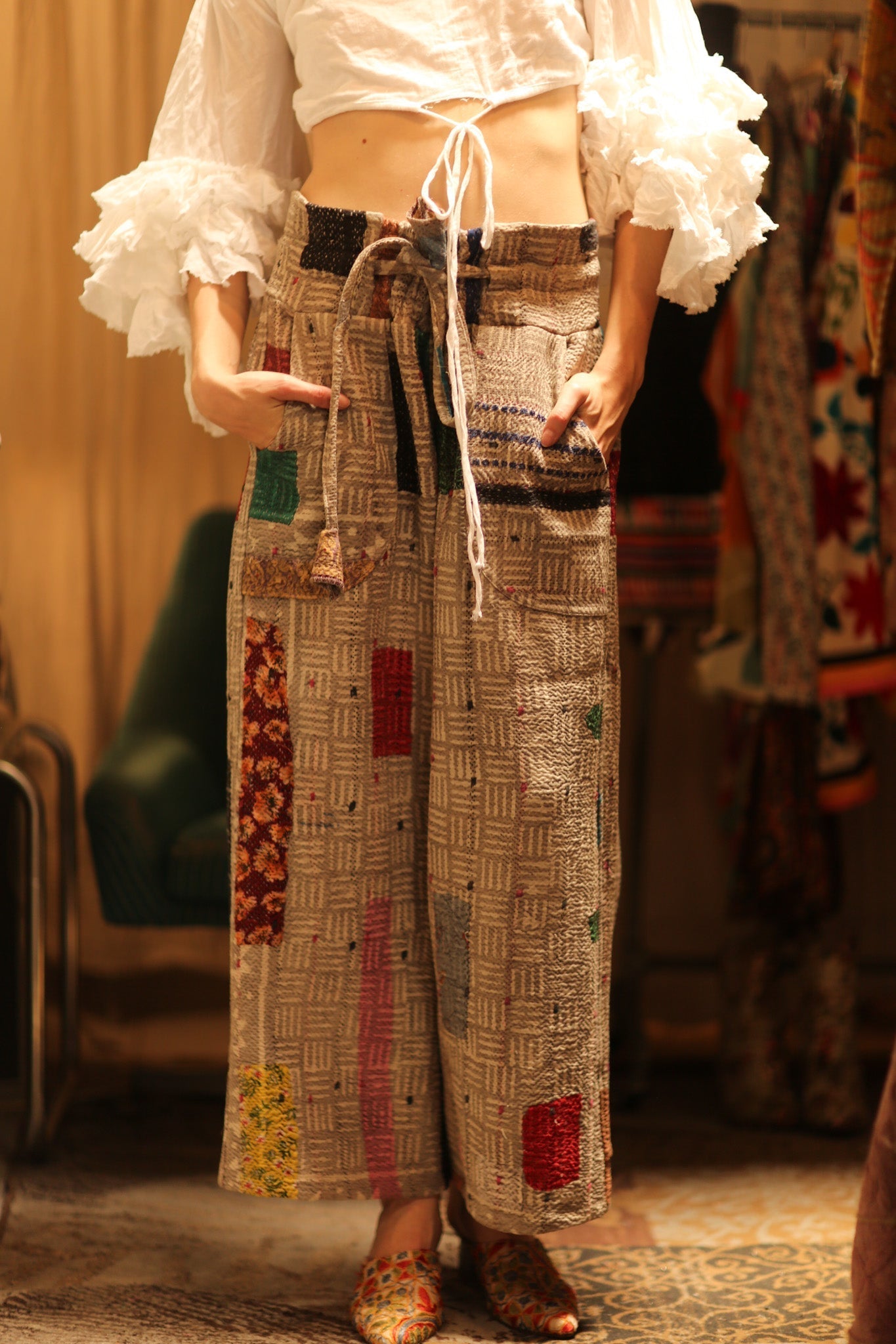 LENA KANTHA TROUSERS MONDRIAN - MOMO STUDIO BERLIN - Berlin Concept Store - sustainable & ethical fashion