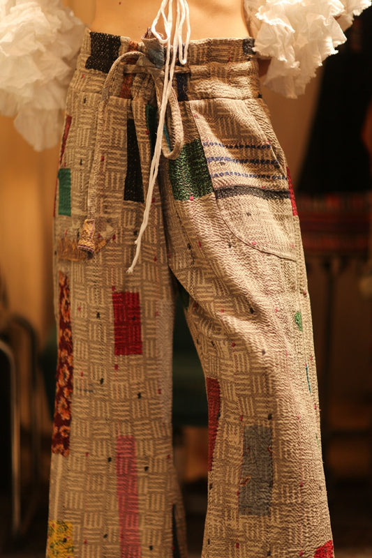LENA KANTHA TROUSERS MONDRIAN - MOMO STUDIO BERLIN - Berlin Concept Store - sustainable & ethical fashion