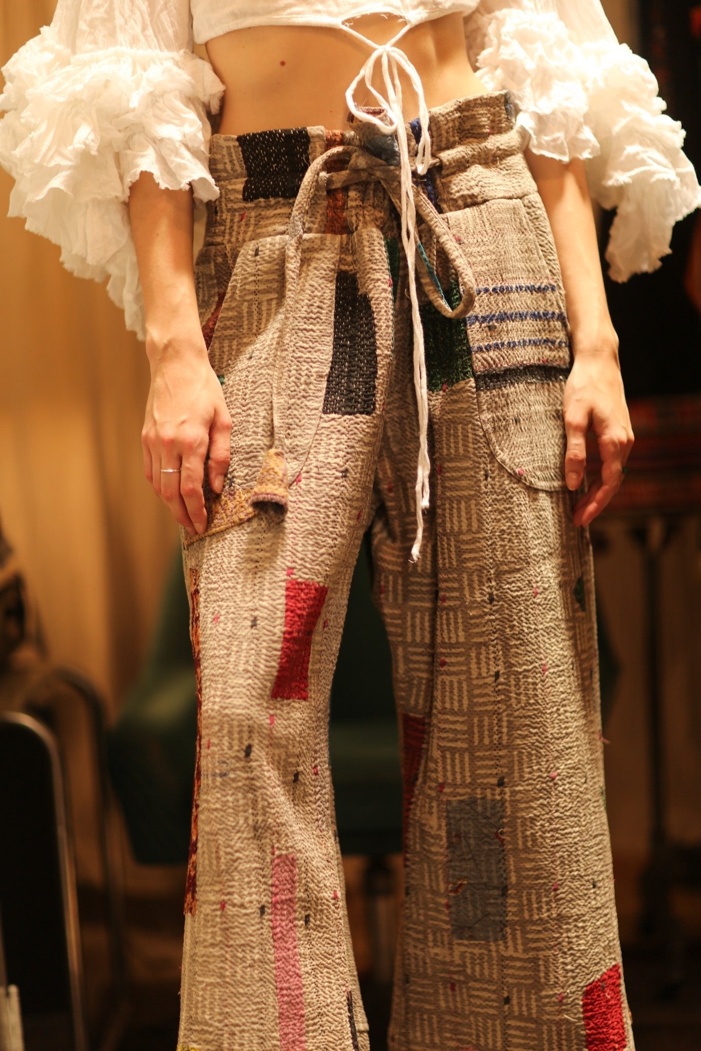 LENA KANTHA TROUSERS MONDRIAN - MOMO STUDIO BERLIN - Berlin Concept Store - sustainable & ethical fashion