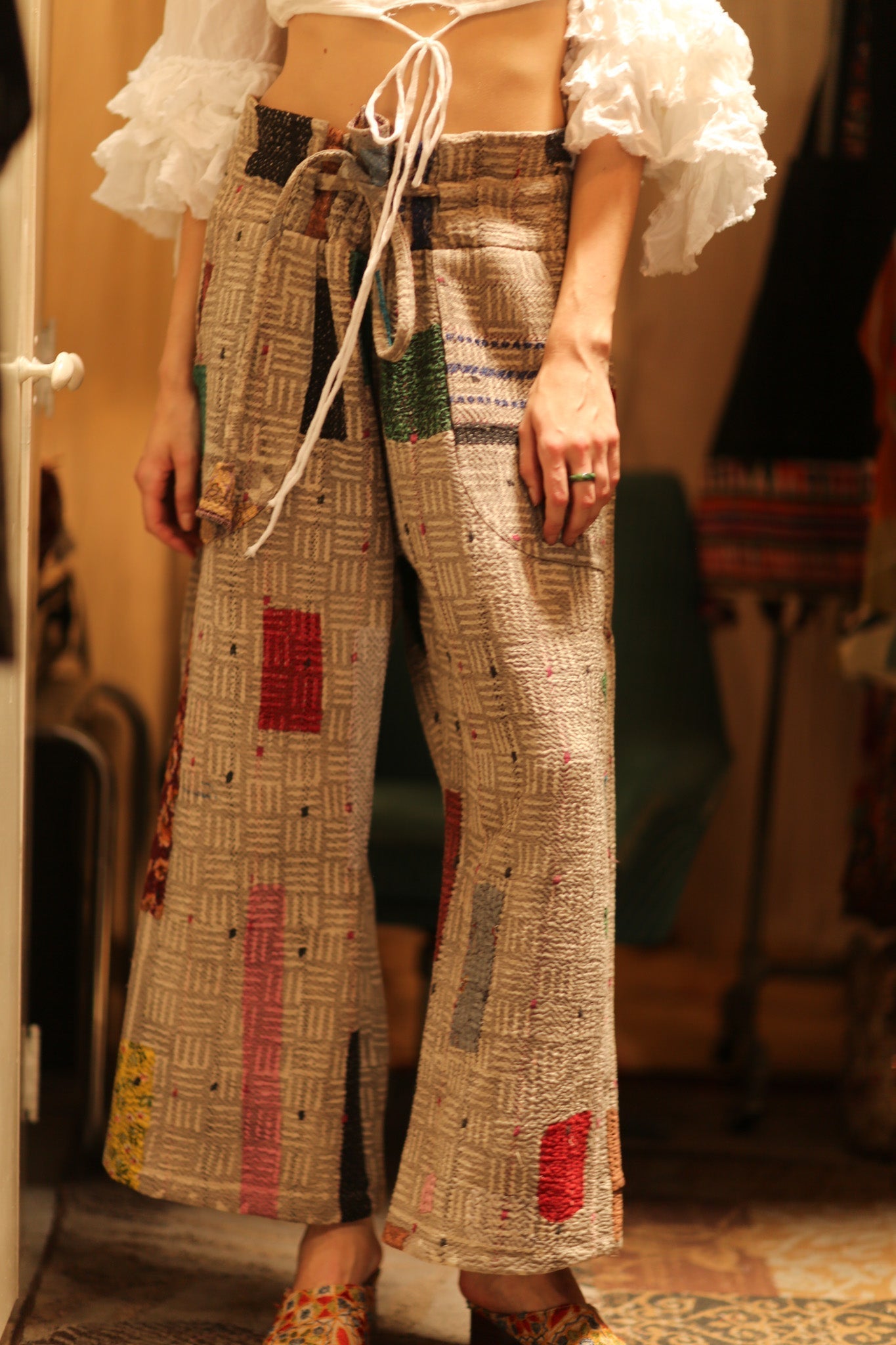 LENA KANTHA TROUSERS MONDRIAN - MOMO STUDIO BERLIN - Berlin Concept Store - sustainable & ethical fashion