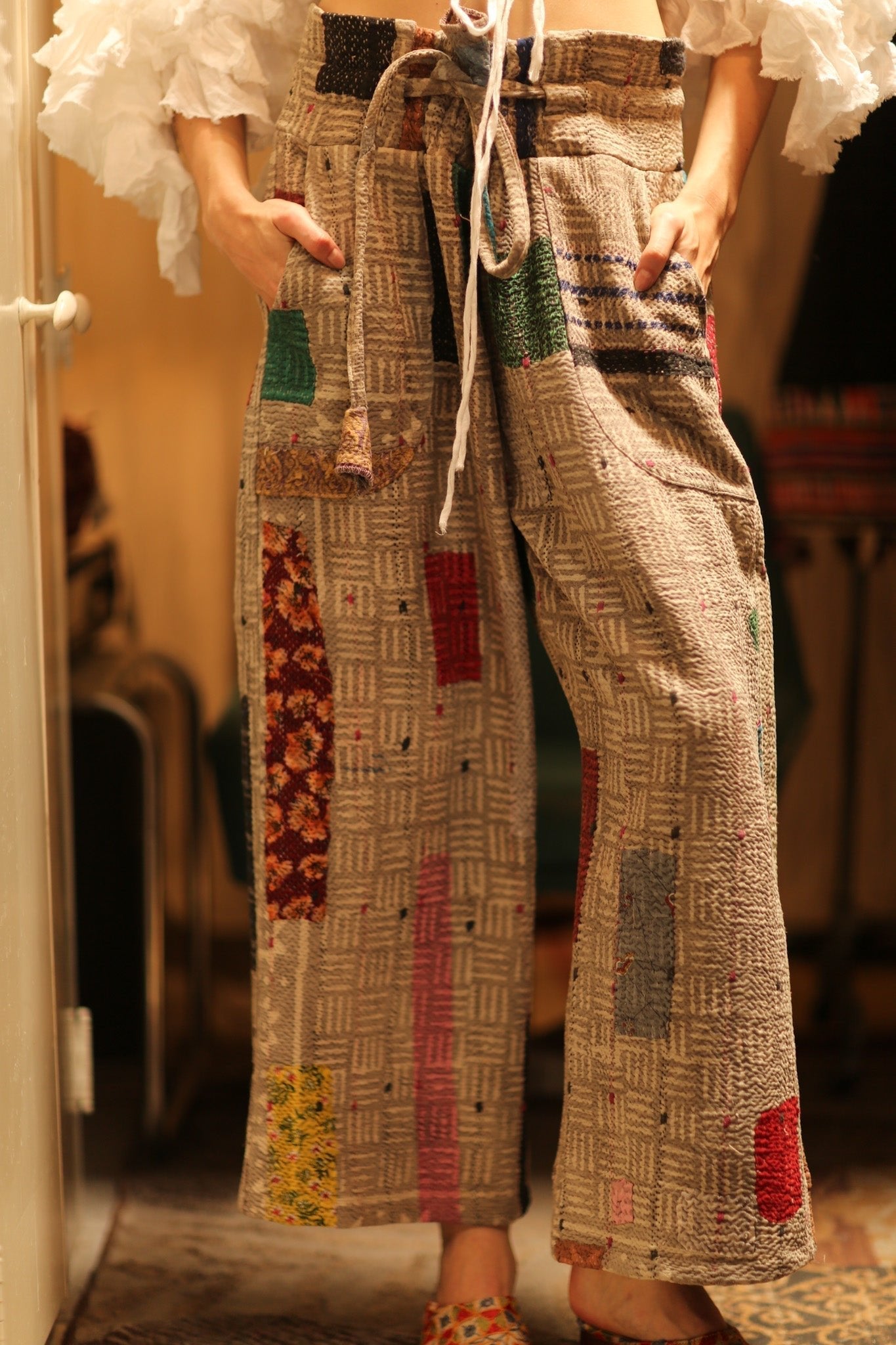 LENA KANTHA TROUSERS MONDRIAN - MOMO STUDIO BERLIN - Berlin Concept Store - sustainable & ethical fashion