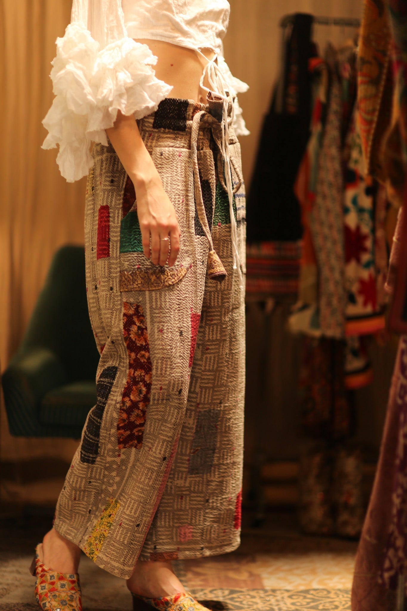 LENA KANTHA TROUSERS MONDRIAN - MOMO STUDIO BERLIN - Berlin Concept Store - sustainable & ethical fashion