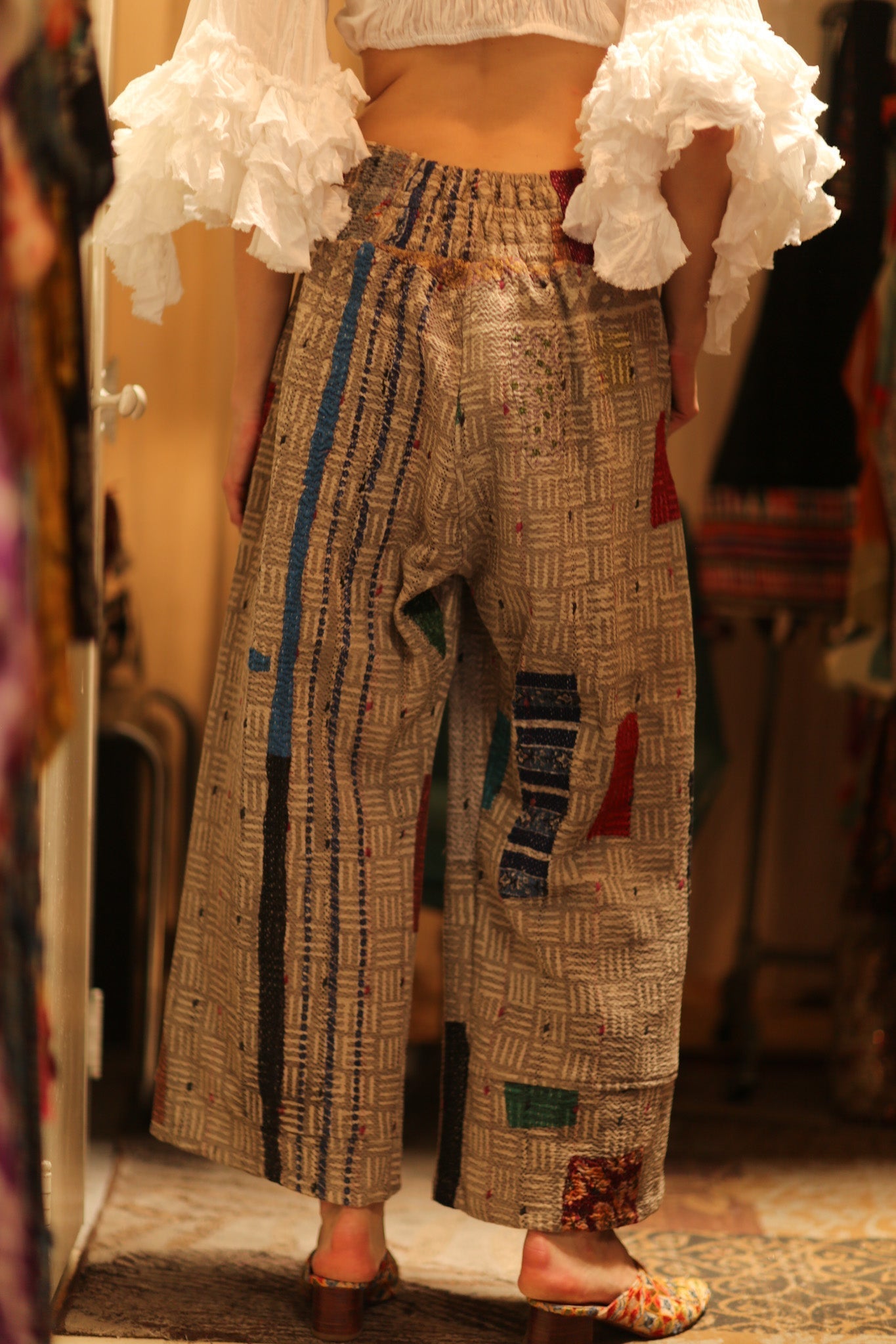 LENA KANTHA TROUSERS MONDRIAN - MOMO STUDIO BERLIN - Berlin Concept Store - sustainable & ethical fashion