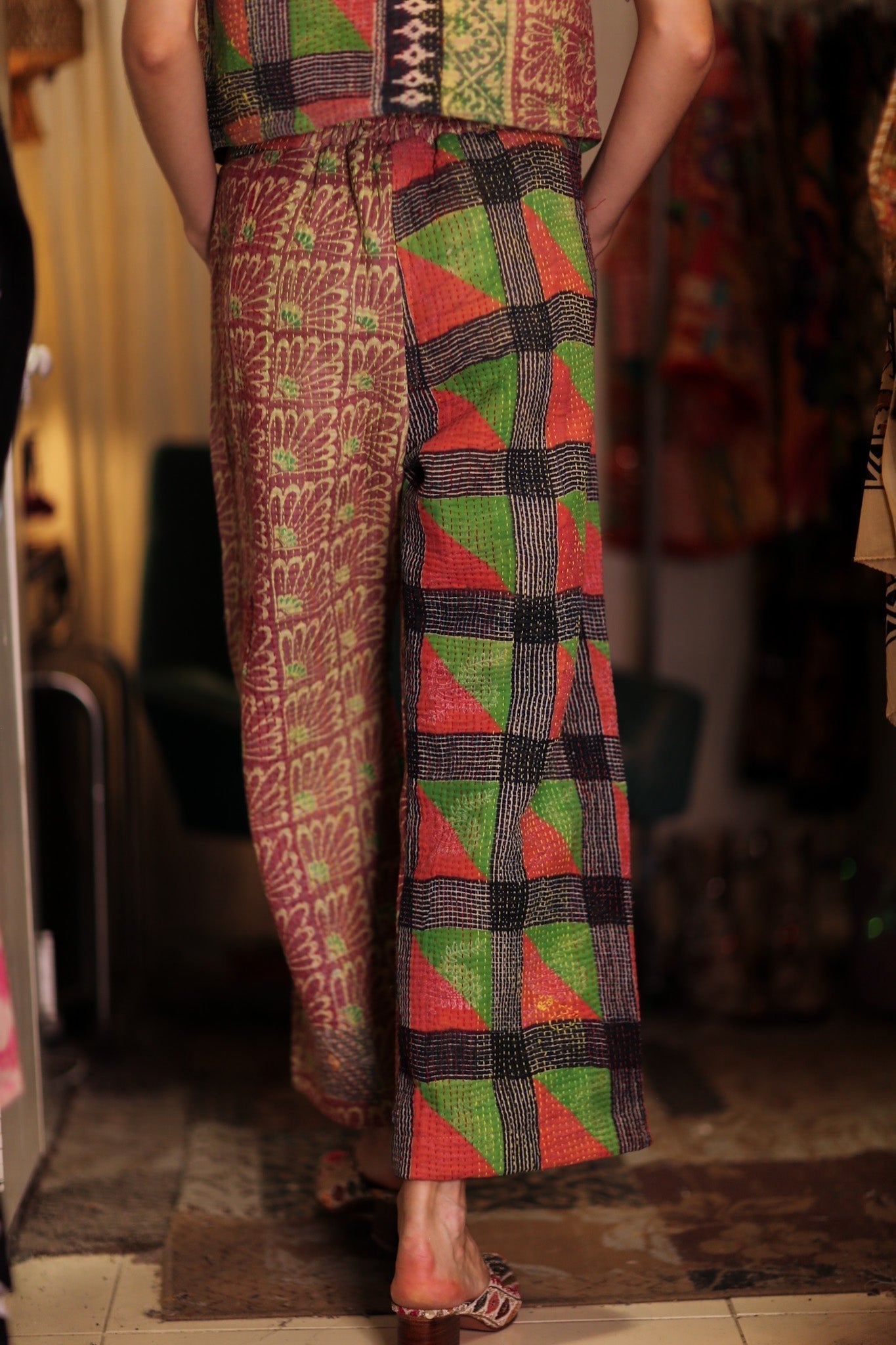 LENA KANTHA TROUSERS PRIMARY COLORS - MOMO STUDIO BERLIN - Berlin Concept Store - sustainable & ethical fashion