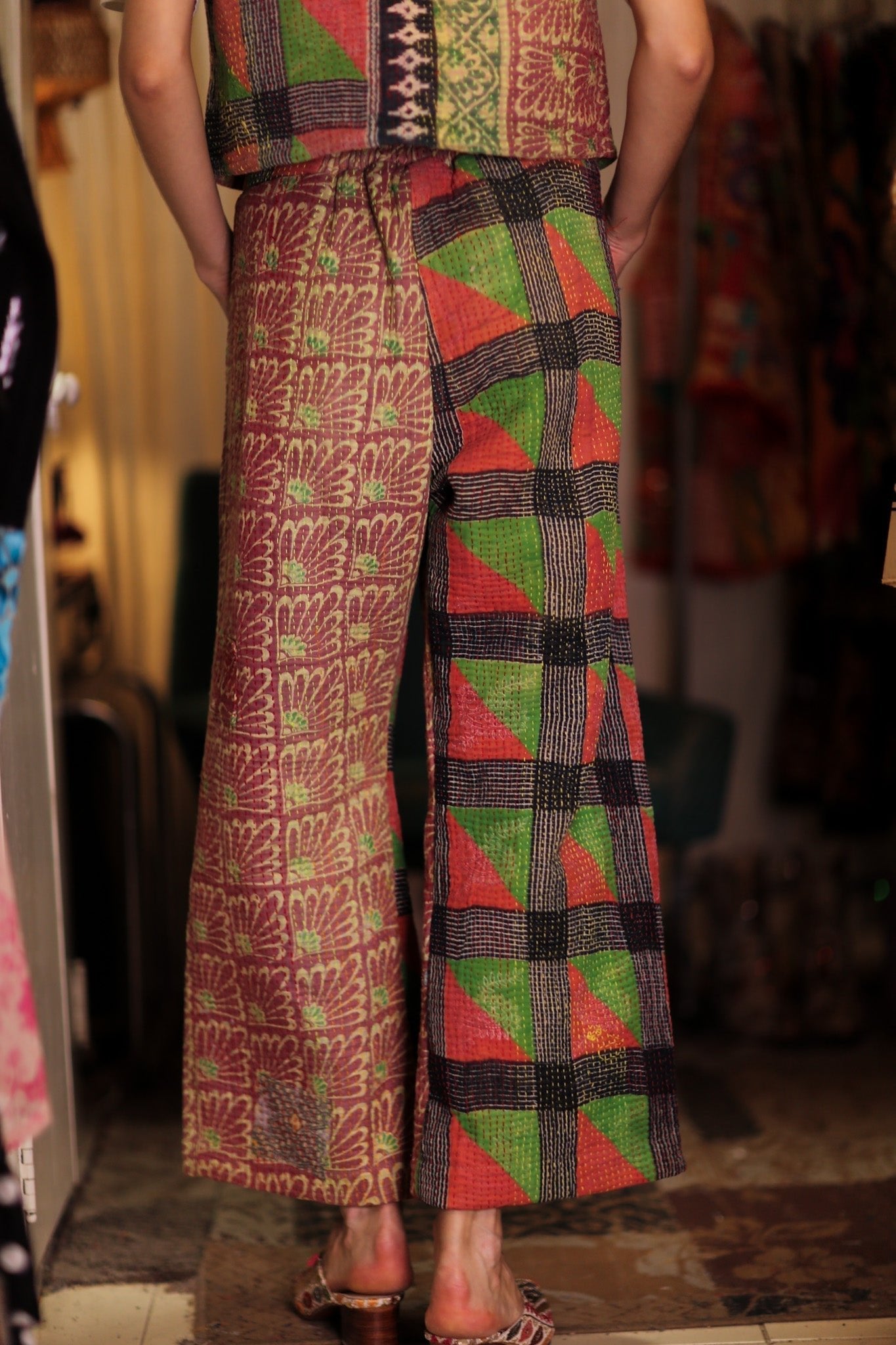 LENA KANTHA TROUSERS PRIMARY COLORS - MOMO STUDIO BERLIN - Berlin Concept Store - sustainable & ethical fashion